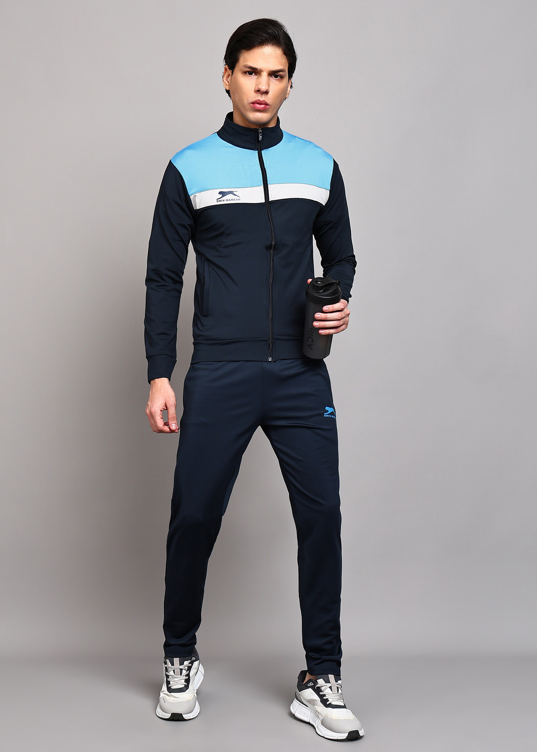 Image of Shiv Naresh Colorblock Men Track Suit