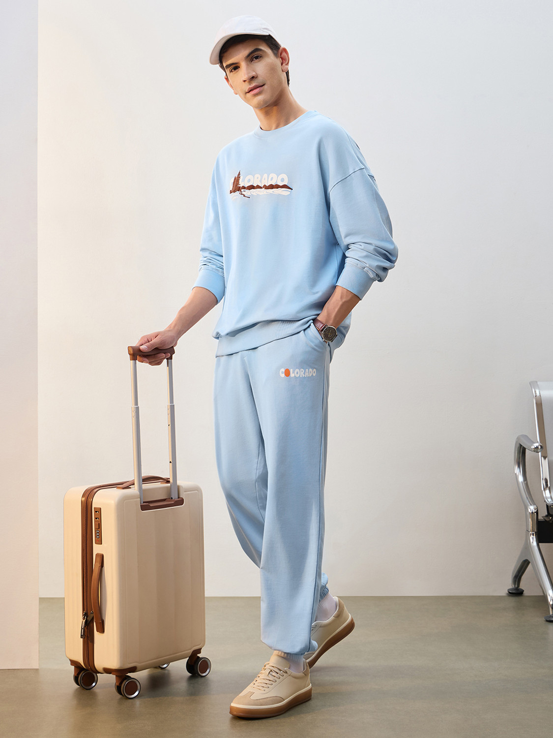 Image of NOBERO Graphic Print Men Track Suit