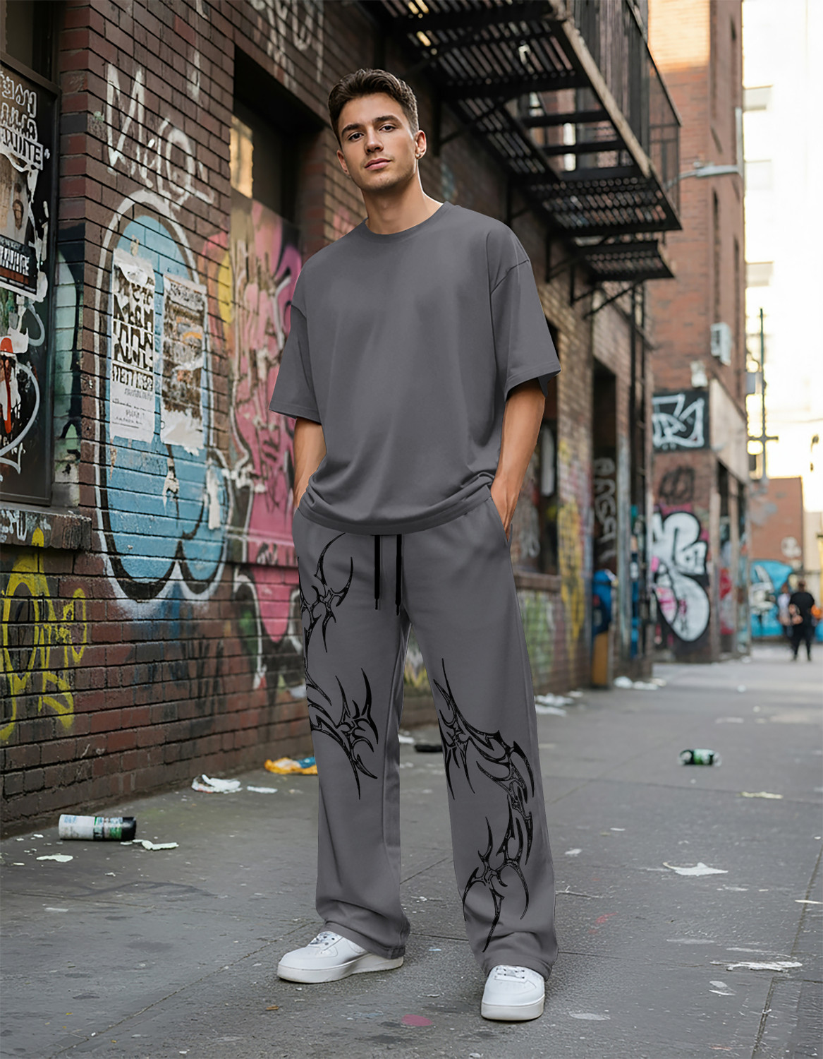 Image of KELONBRO Printed Men Track Suit
