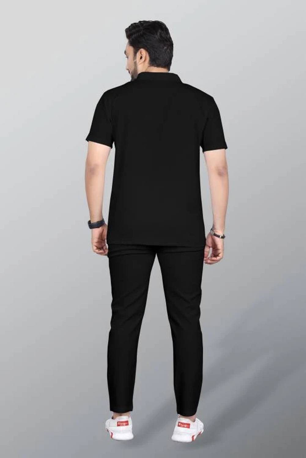 Swara Craft Striped Men Track Suit - Image 4