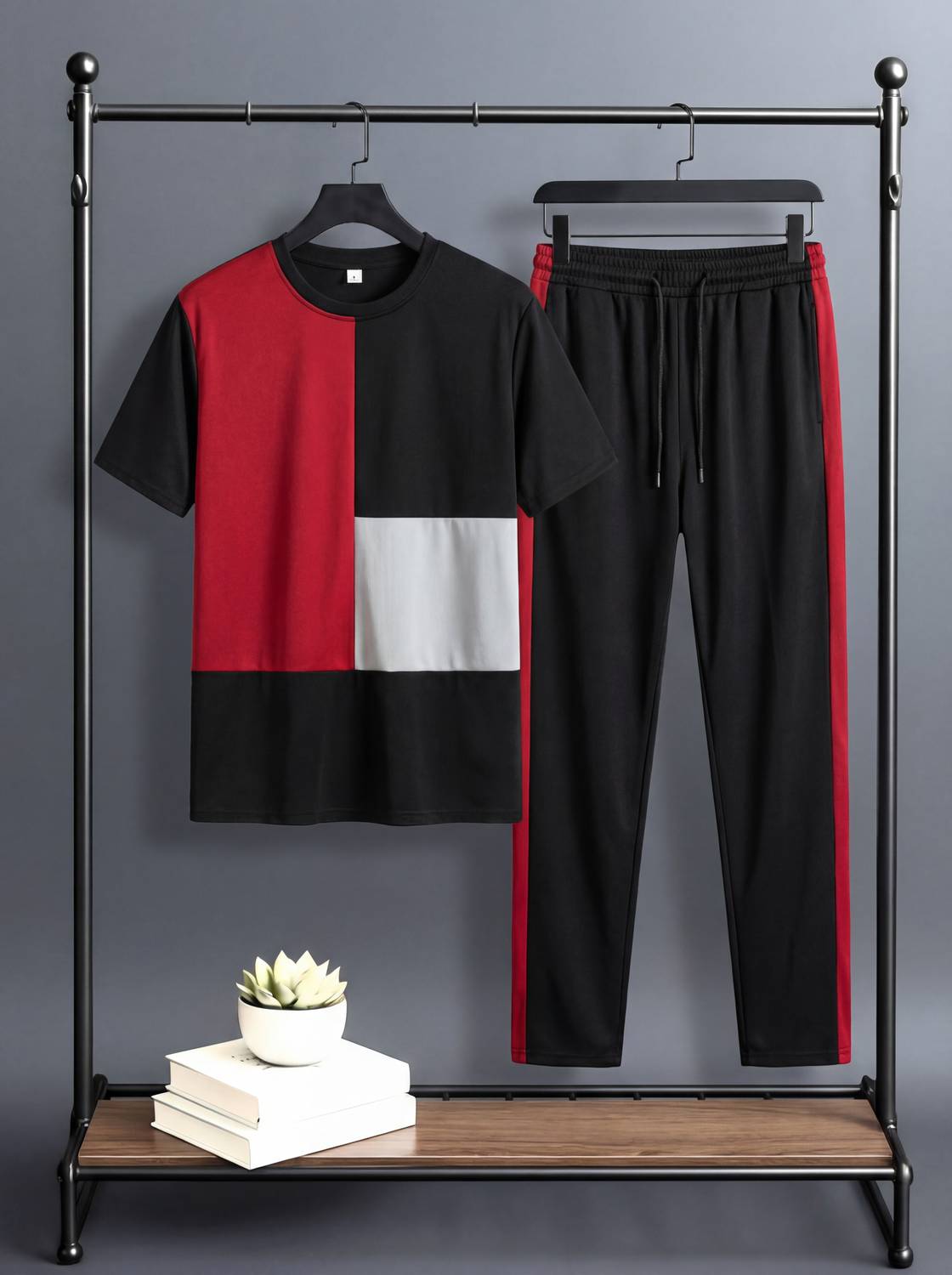 BRUSEANT Striped Men Track Suit