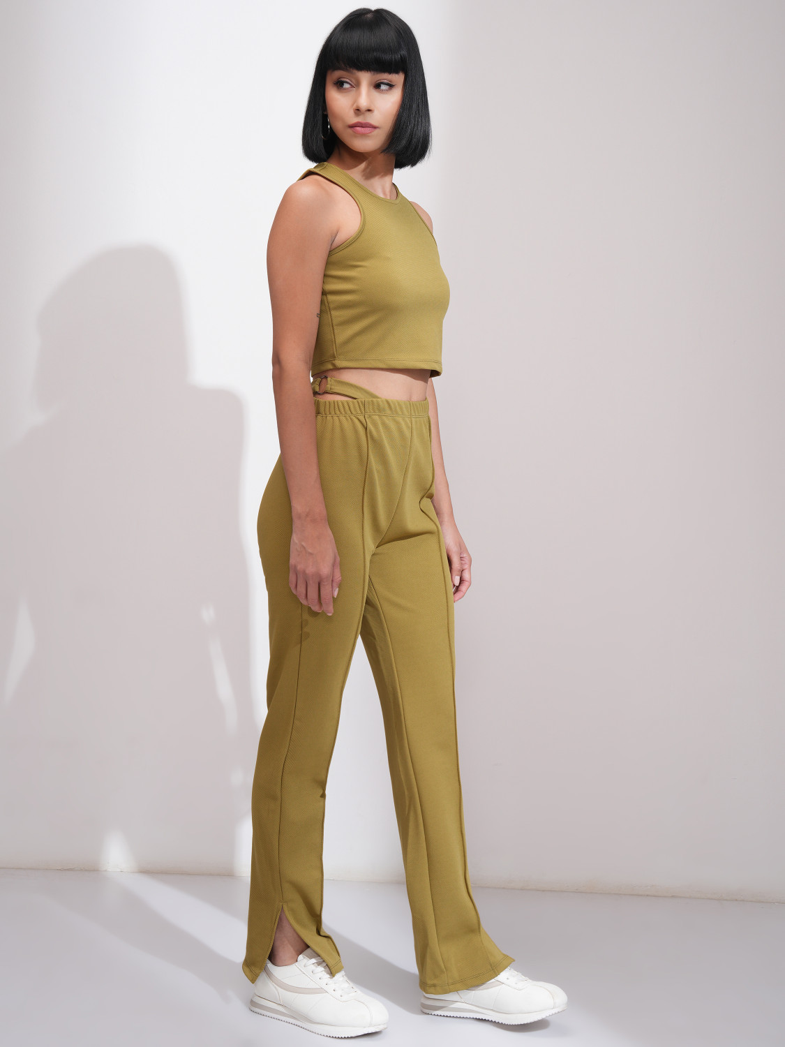 Image of Tokyo Talkies Solid Women Track Suit