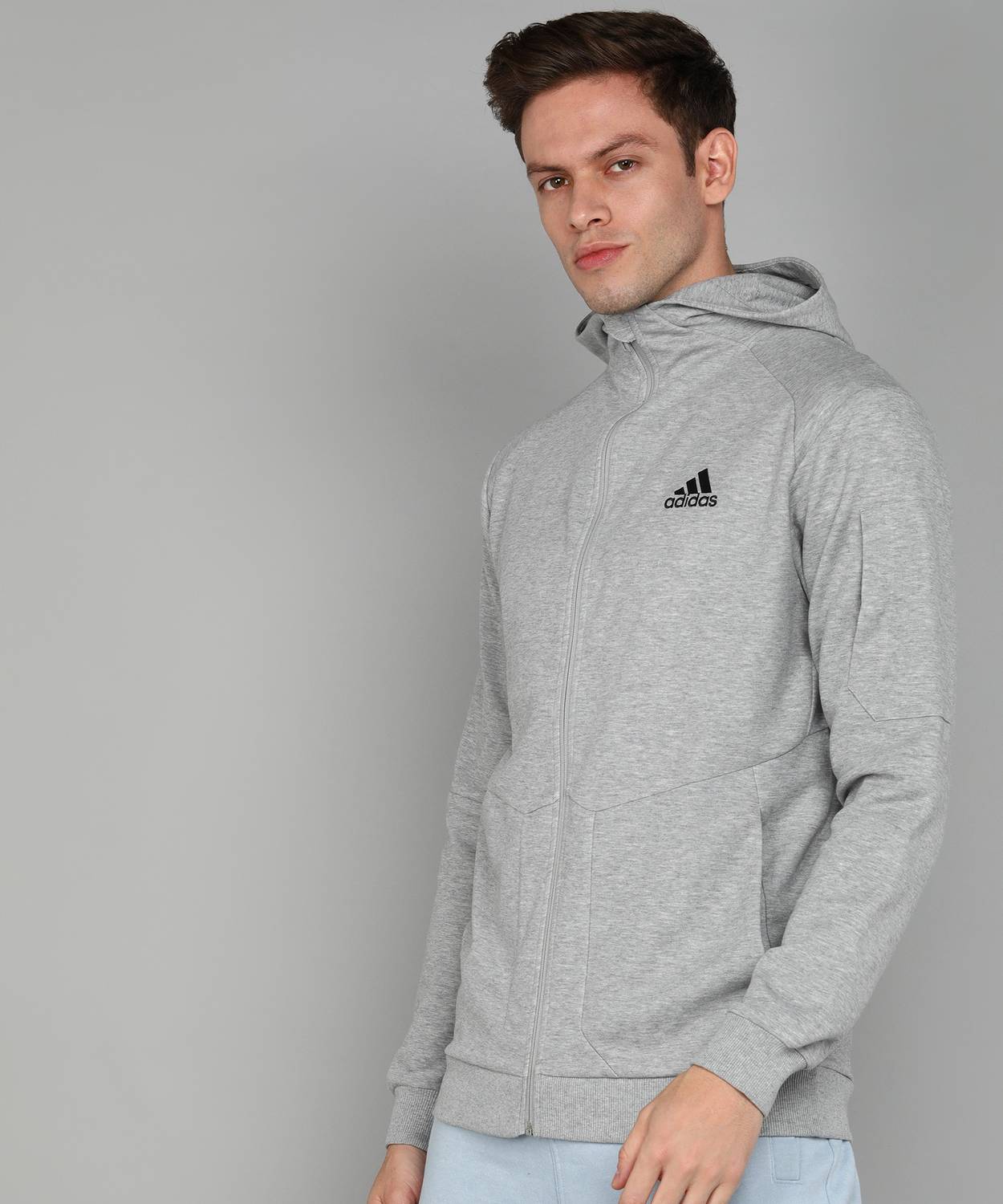 ADIDAS Full Sleeve Solid Men Jacket - Buy ADIDAS Full Sleeve Solid