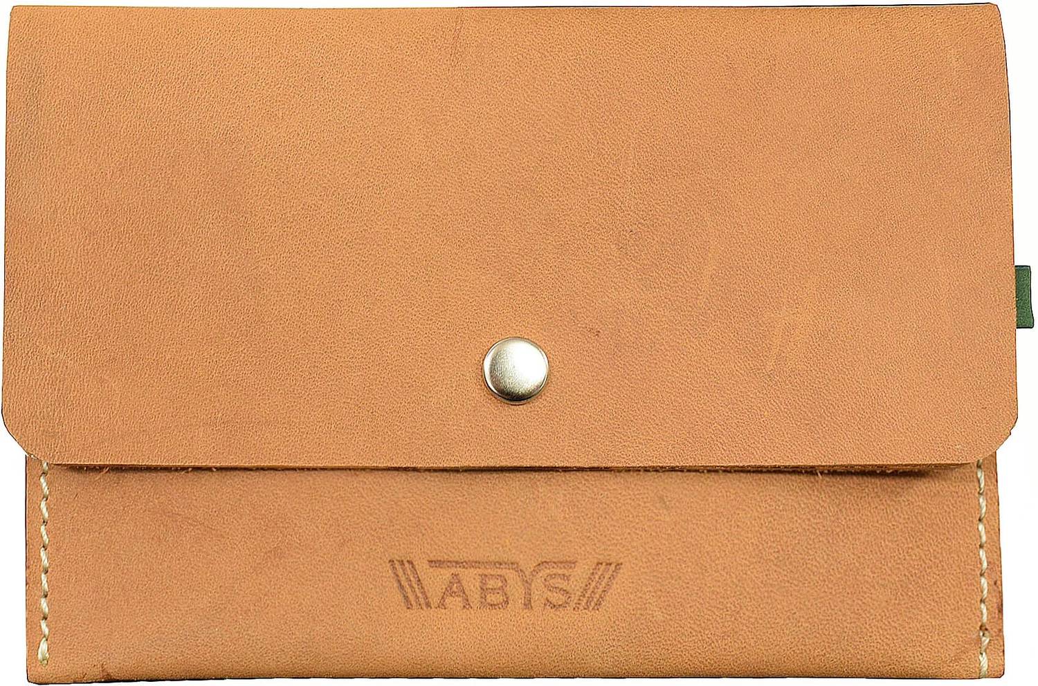 ABYS 100% Genuine Leather Business Card Book||Credit Card Holder||Wallet||Card Holder||Document Holder|| ATM & Debit Card Holder For Men And Women