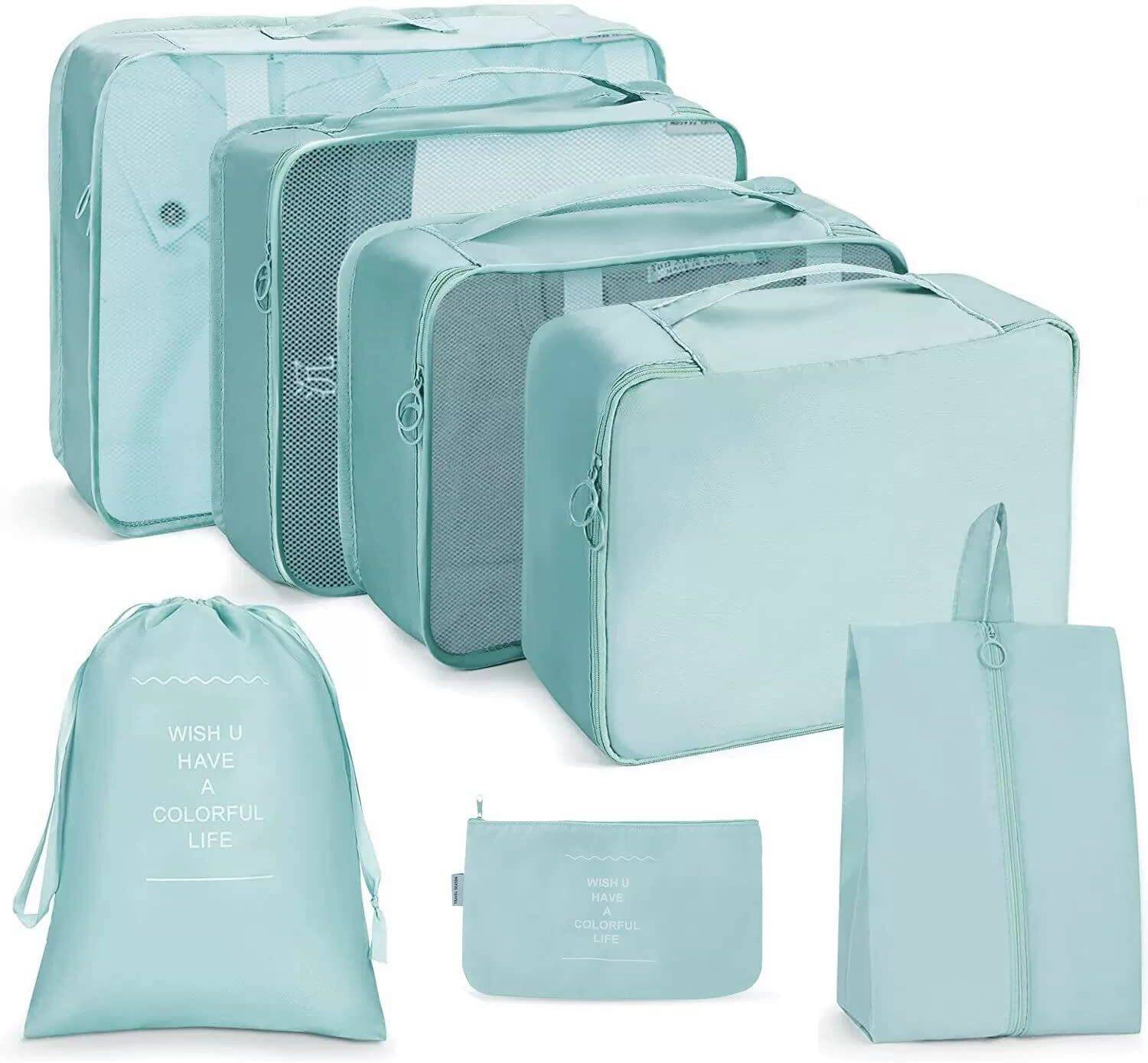 Mungat Organizer Pouches, Suitcase Packing Cubes for Travel