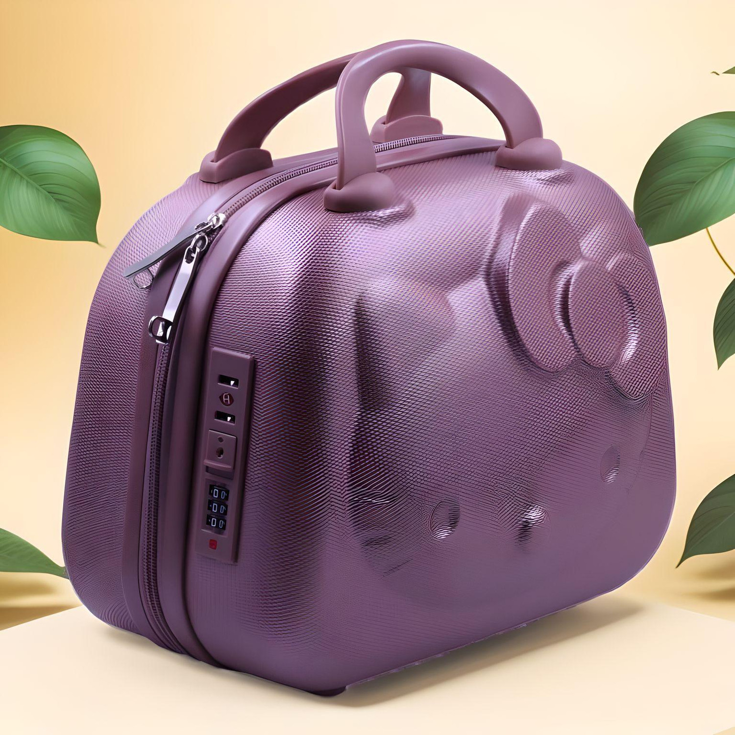 Image of Bonanza Compact Makeup Travel Organizer Mini Suitcase