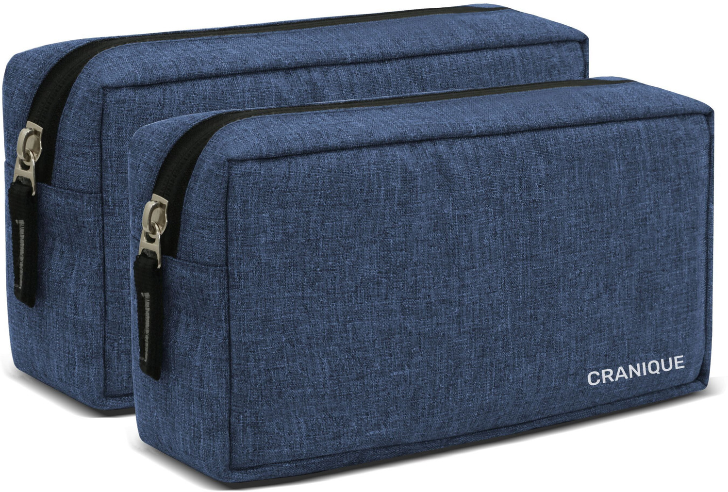Image of Cranique Charger Pouch Gadget Bag Travel Organizer Pouch for Cable, Hard Disk -QP2-Pack-2