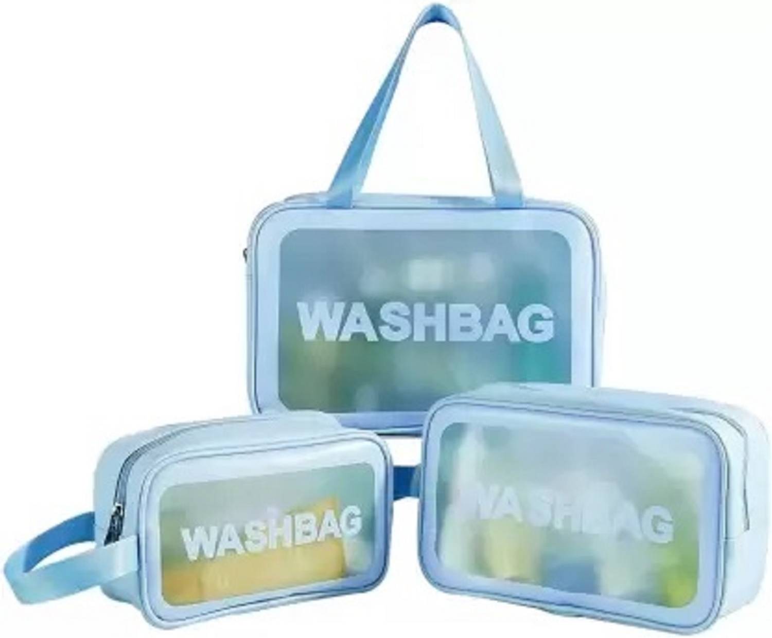 brado jewellery Pack of 3 Wash Bag Small Travel Bag