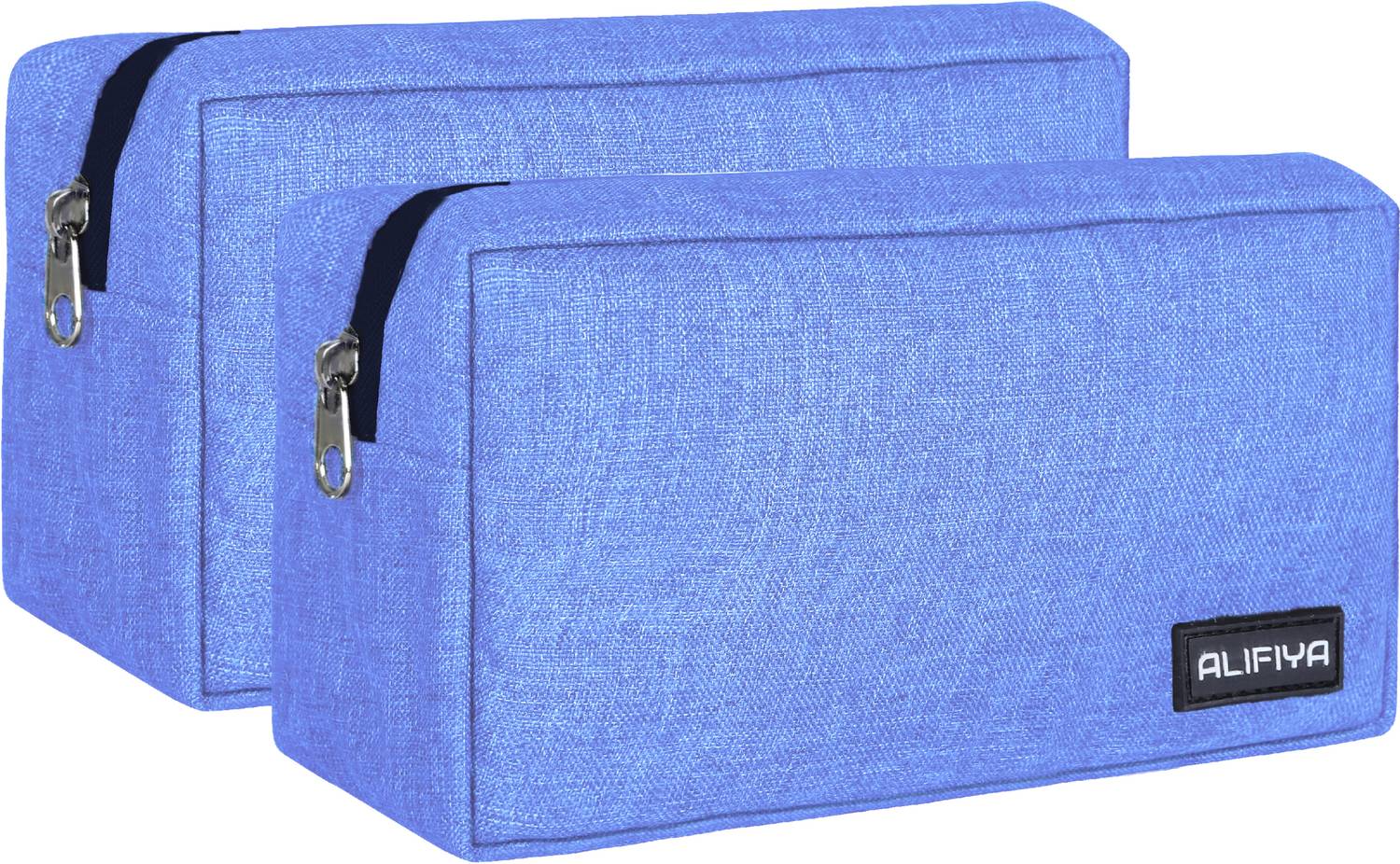 Alifiya Gadget Charger Pouch / Travel Organizer Pouch For Cables / Hard Disk / Charger (Pack Of 2)