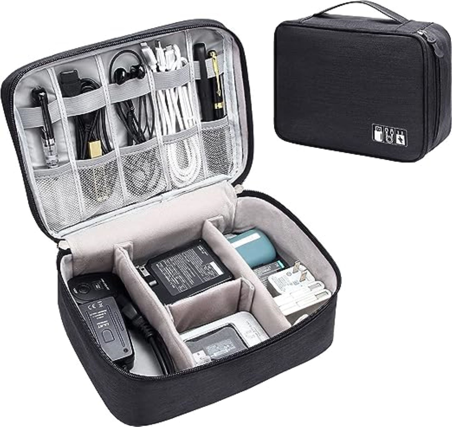 Image of UNICOM Electronics Gadgets organizer for traveling and storing tech accessories