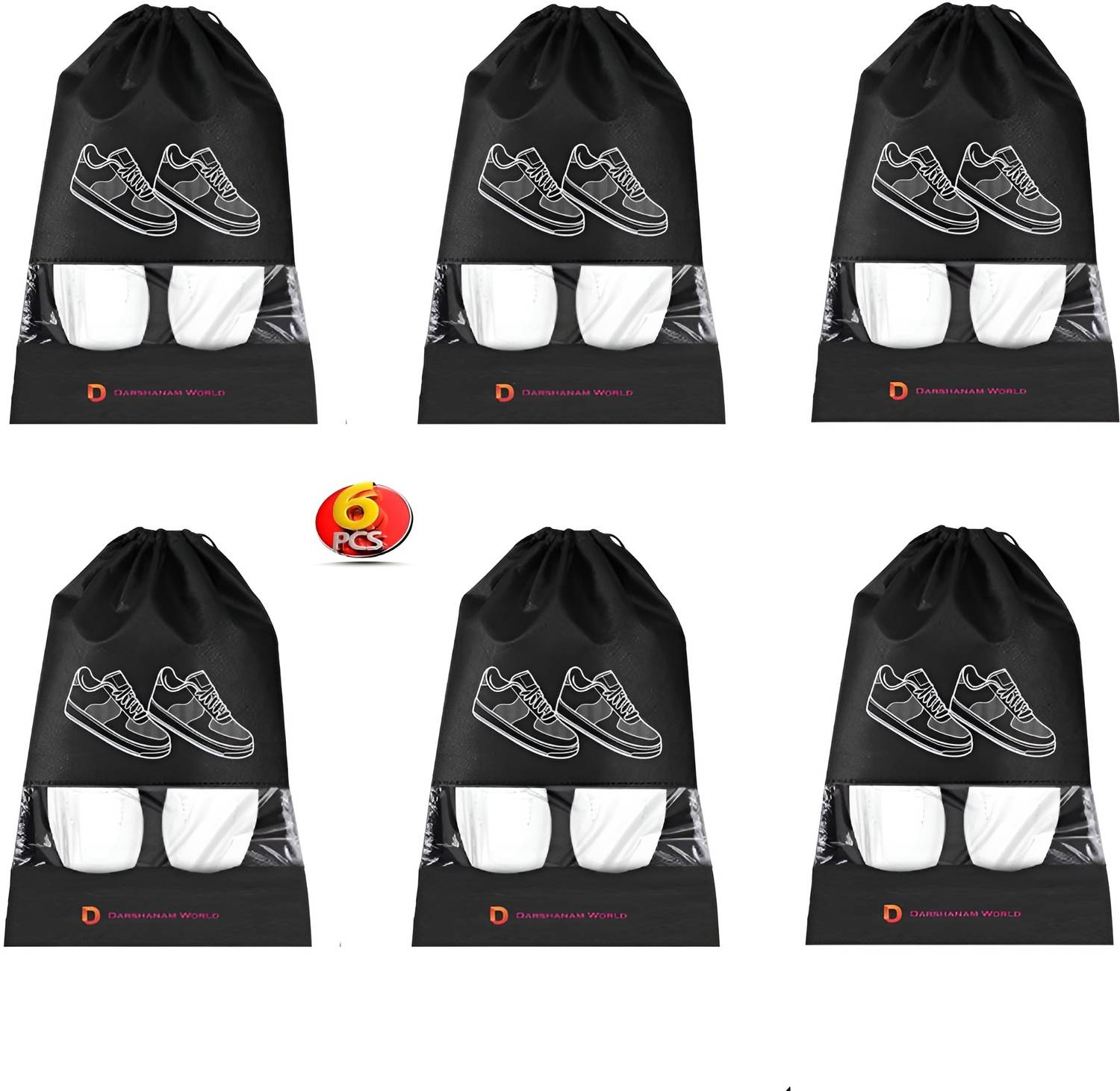 DARSHANAM WORLD Shoe Pouch