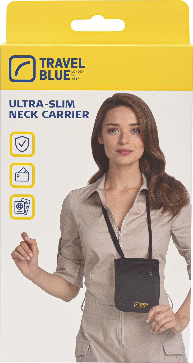 Image of TRAVEL BLUE Neck Pouch