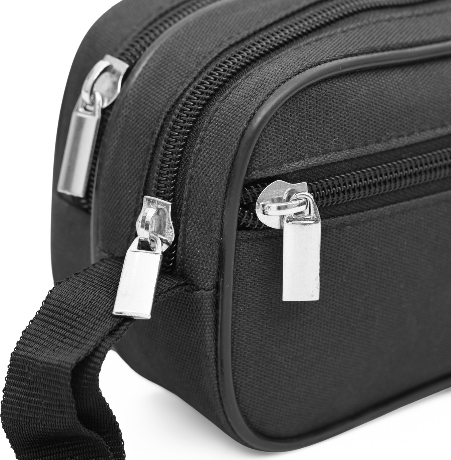 Image of BB BACKBENCHERS TARVEL -POUCH-BLACK-01 Travel Shaving Kit & Bag