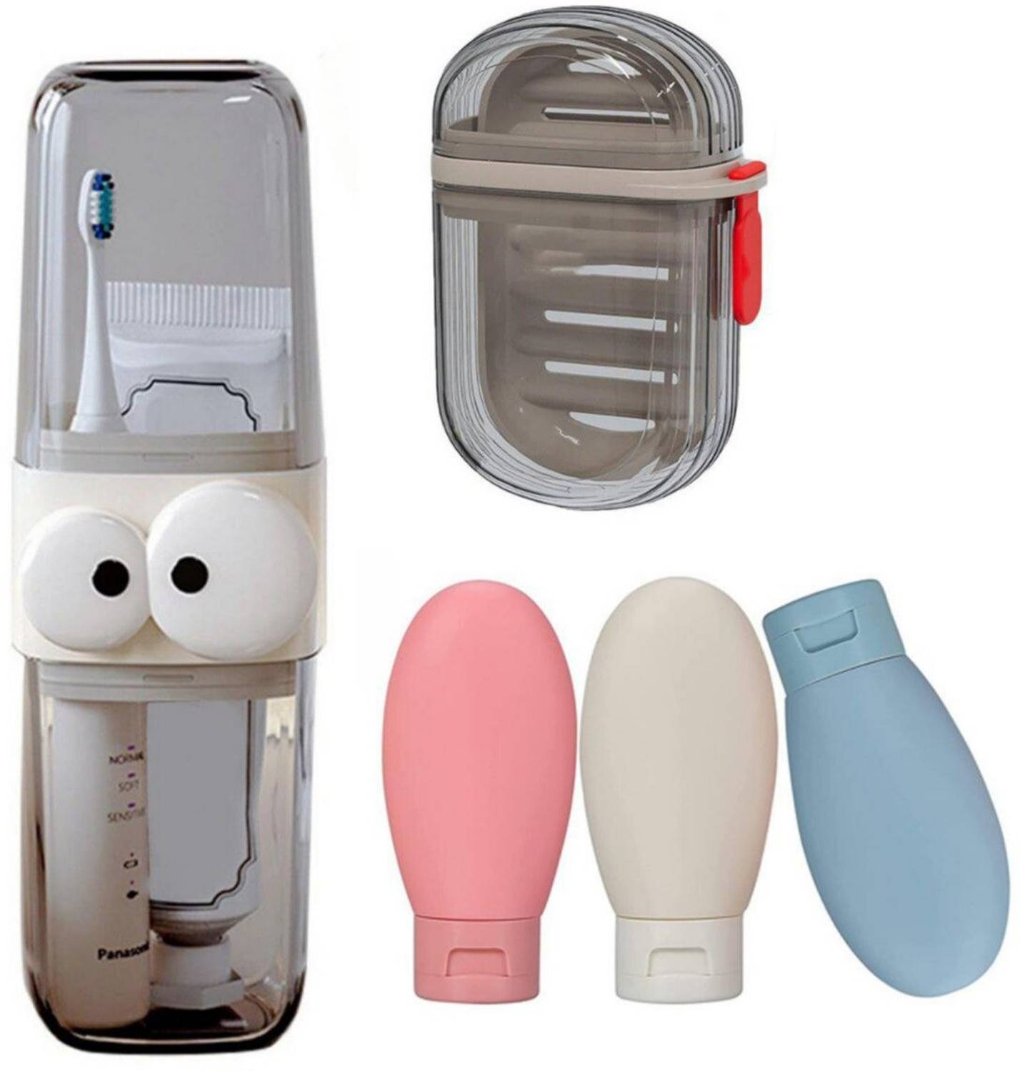 ALICIA Travel Bottle Set or Portable Refillable Toiletry Containers Set Travel Toiletry Kit