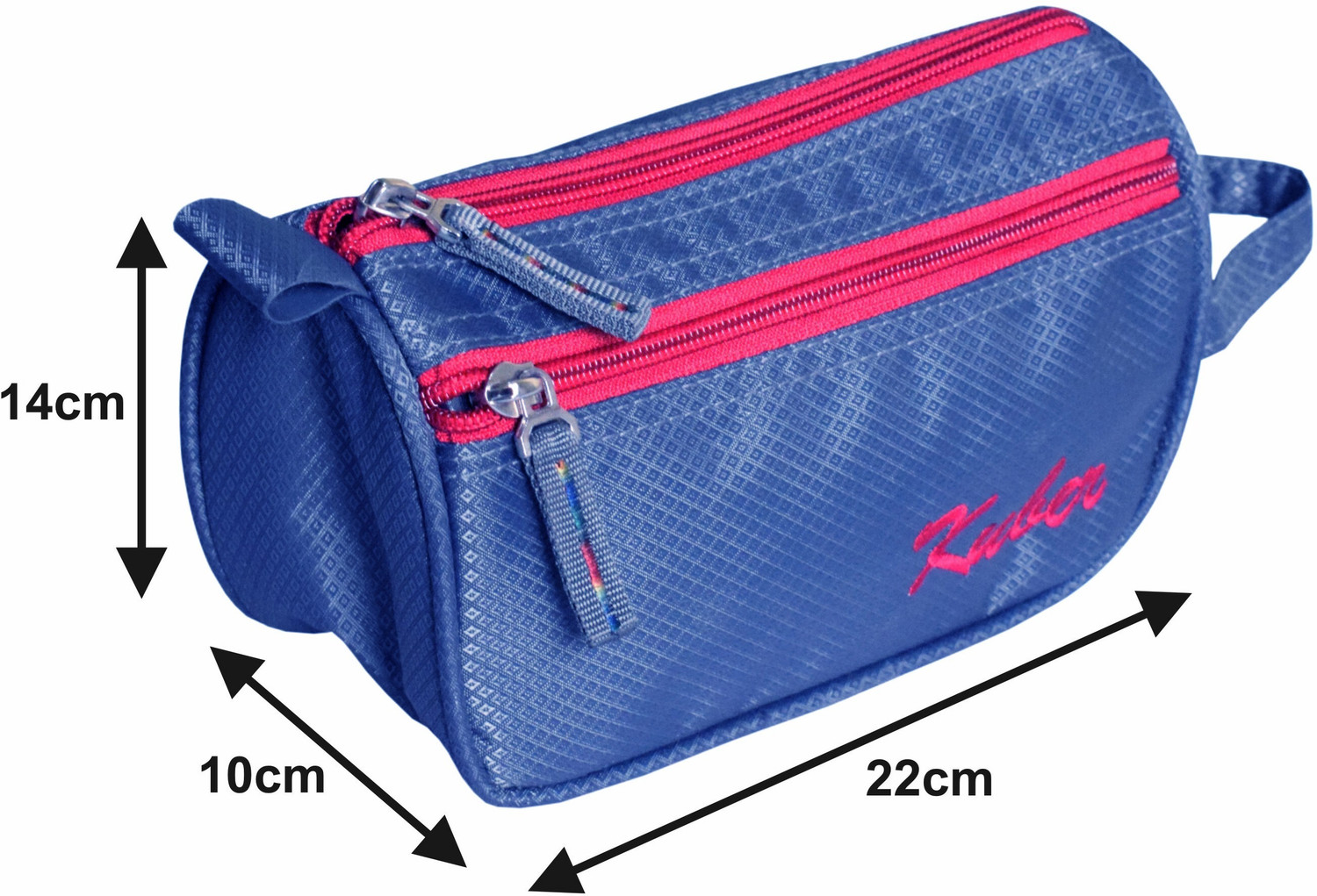 Image of KUBER INDUSTRIES Travel Toiletry Bag Shaving Dopp Kit, Pack of 2 (Blue) Travel Toiletry Kit