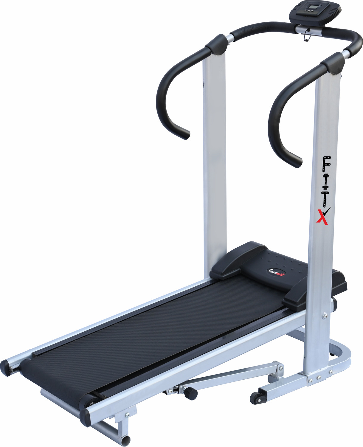 Image of FitX J-1540 Manual Treadmill for home use walking and running Treadmill (Max Weight:100 kg)
