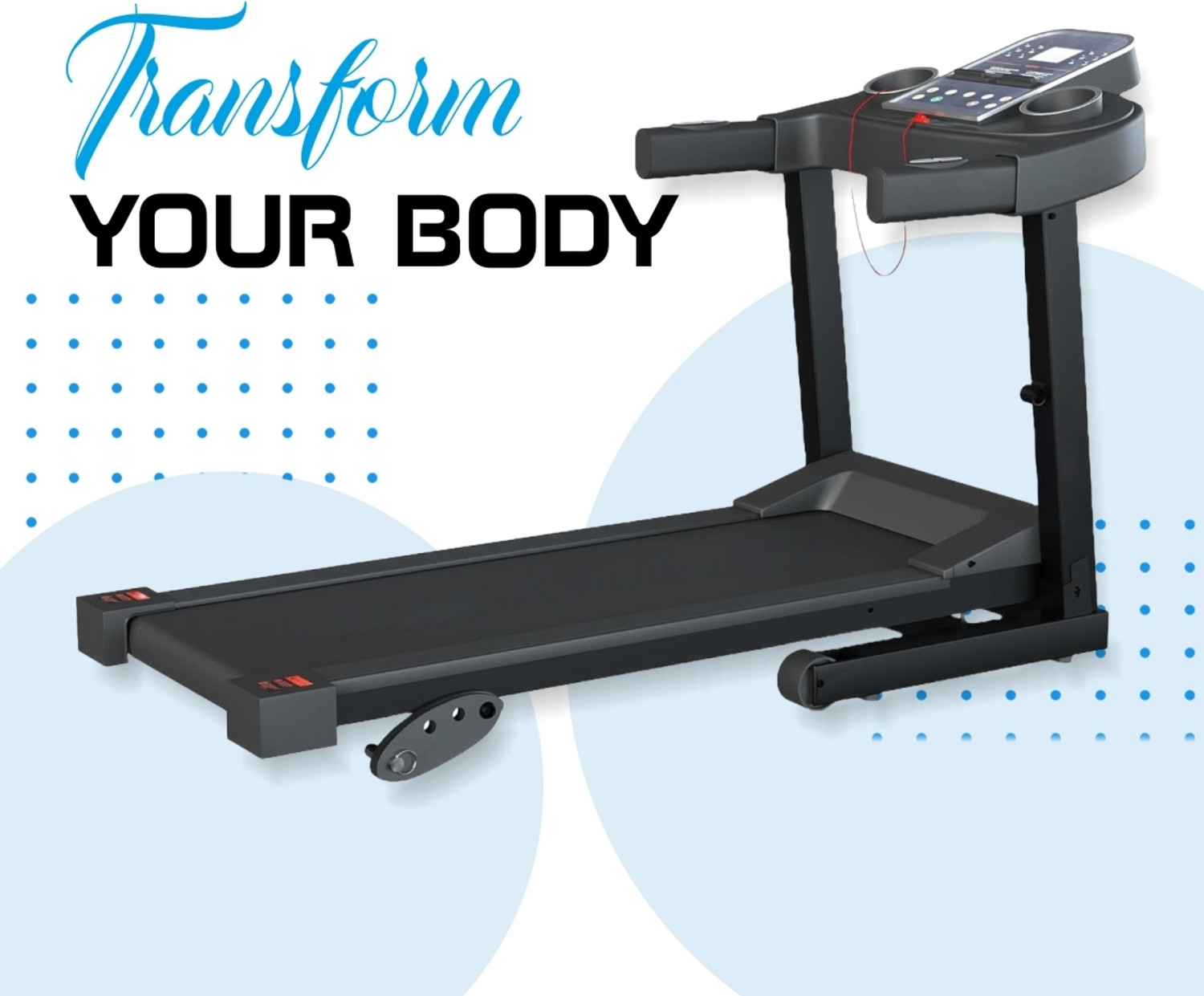 Image of Green ST-400 Treadmill (Max Weight:110 kg)