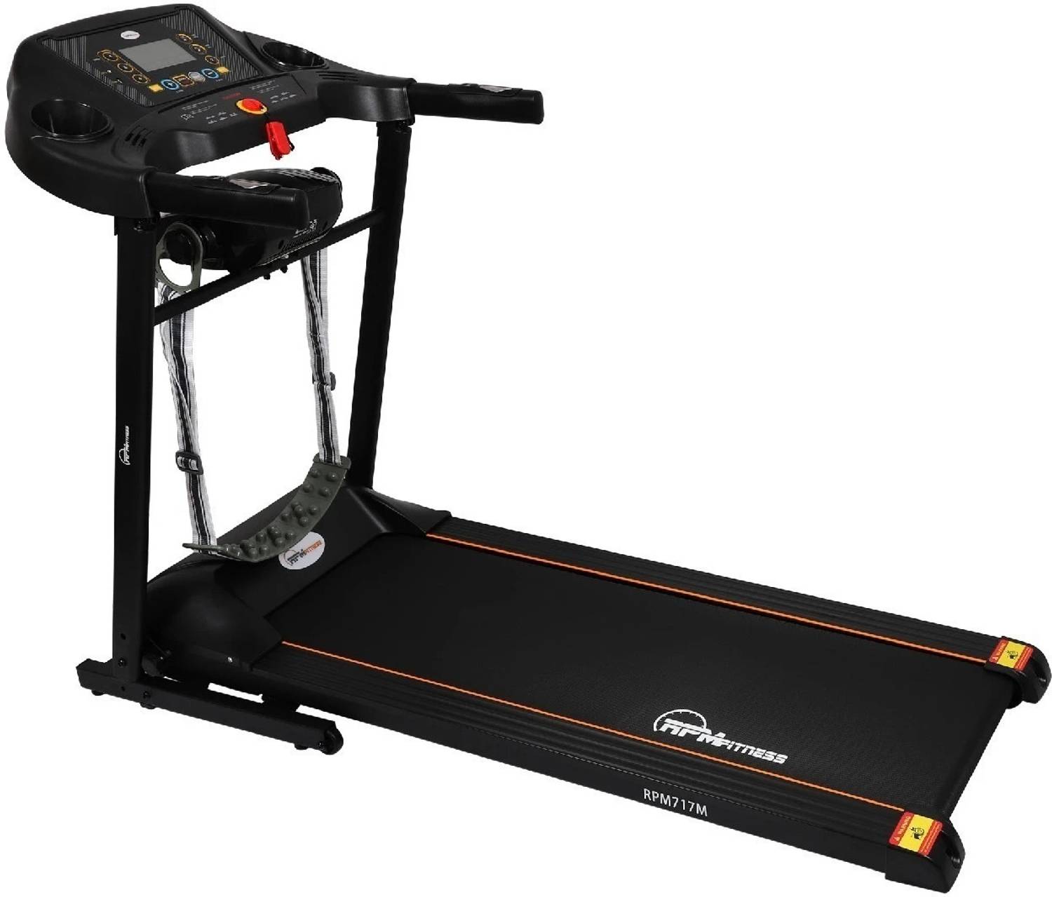RPM Fitness by Cult RPM717M 2 HP Peak Multifunction with Massager, Max Weight: 100kg for Home Gym Treadmill (Max Weight:100 kg)
