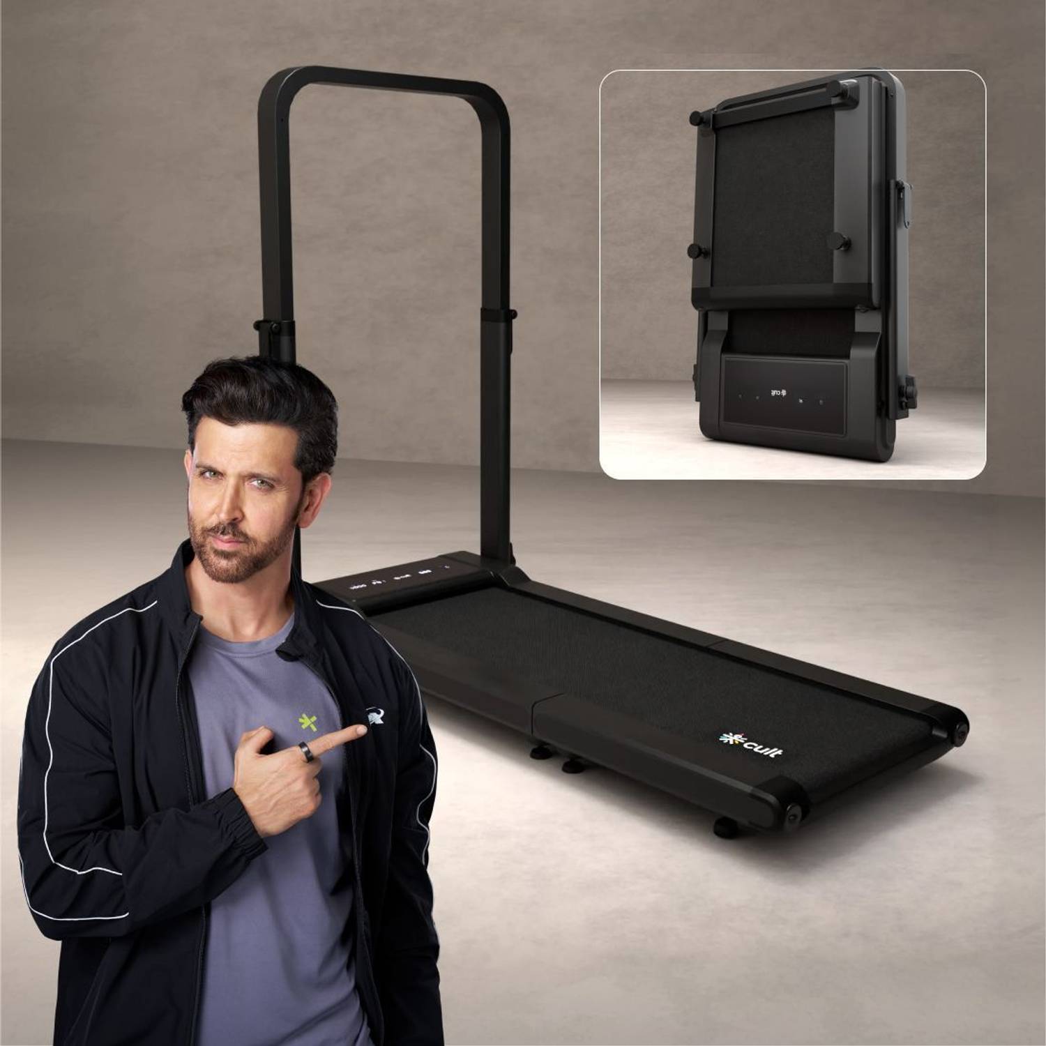 BELDING　CRUZ　PATH WORK　9.5　ベルディング Cult Fold Plus Center-Folding Walking Pad 5HP Peak | Weight