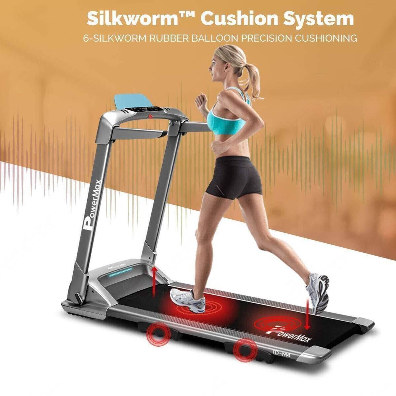 Powermax Fitness UrbanTrek TD-M4 - (2.0HP) 100% Pre-Installed