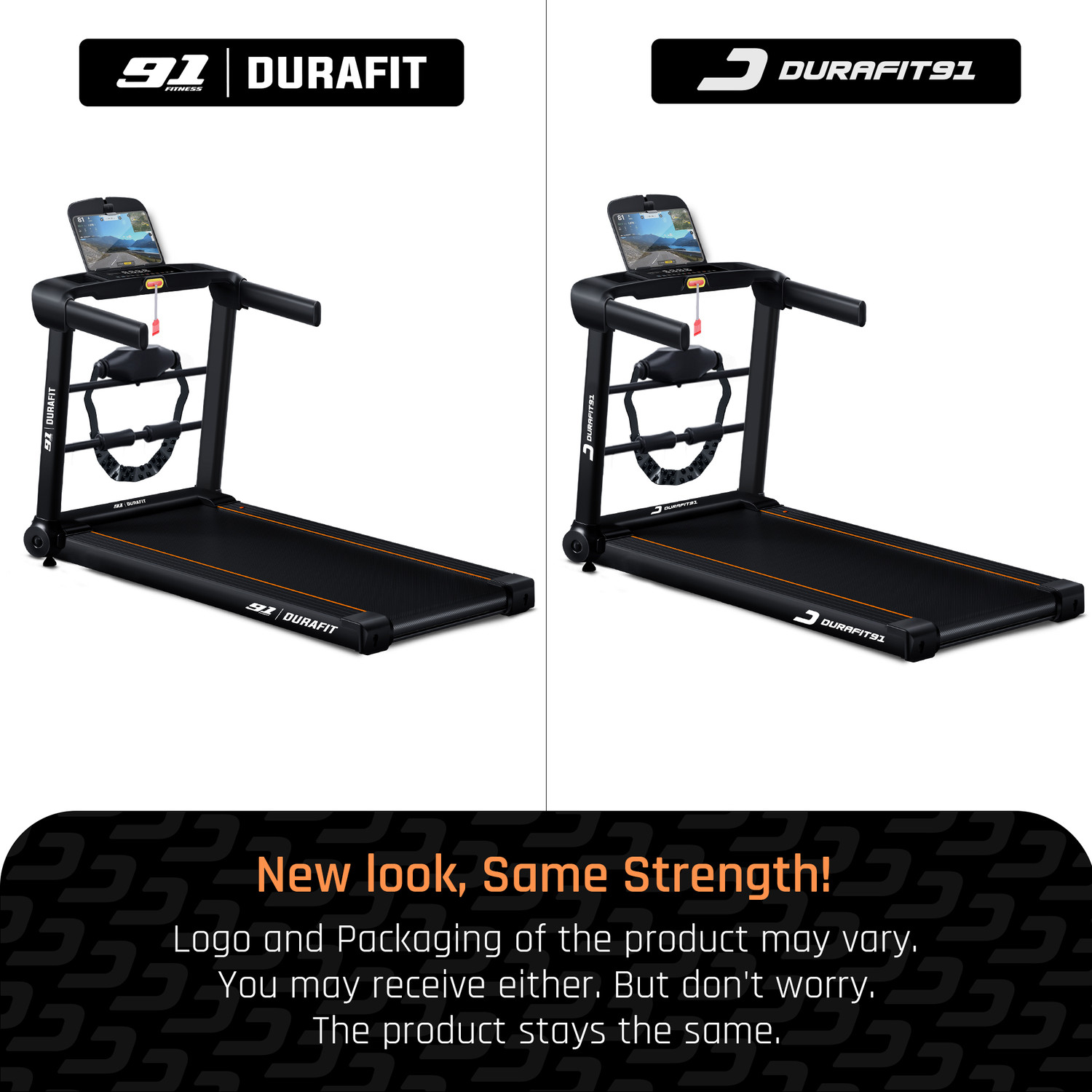 Image of Durafit91 Ace Pro Multifunction 4.5HP Peak BLDC | 16km Speed | 20-Auto Incline | Black Treadmill (Max Weight:120 kg)