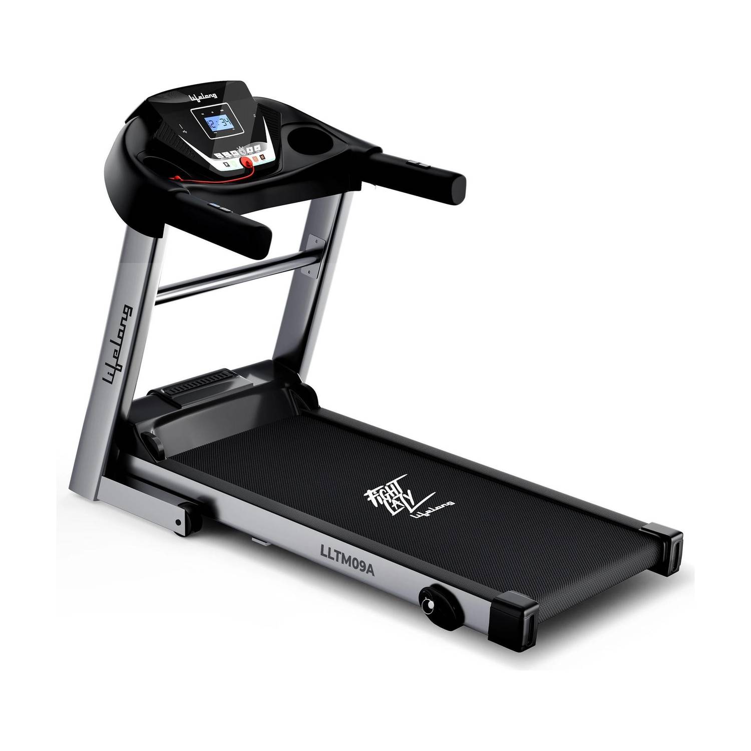 Lifelong Fit Pro 4 hp with Heart Rate Sensor Motorized Treadmill (Max Weight:100 kg)
