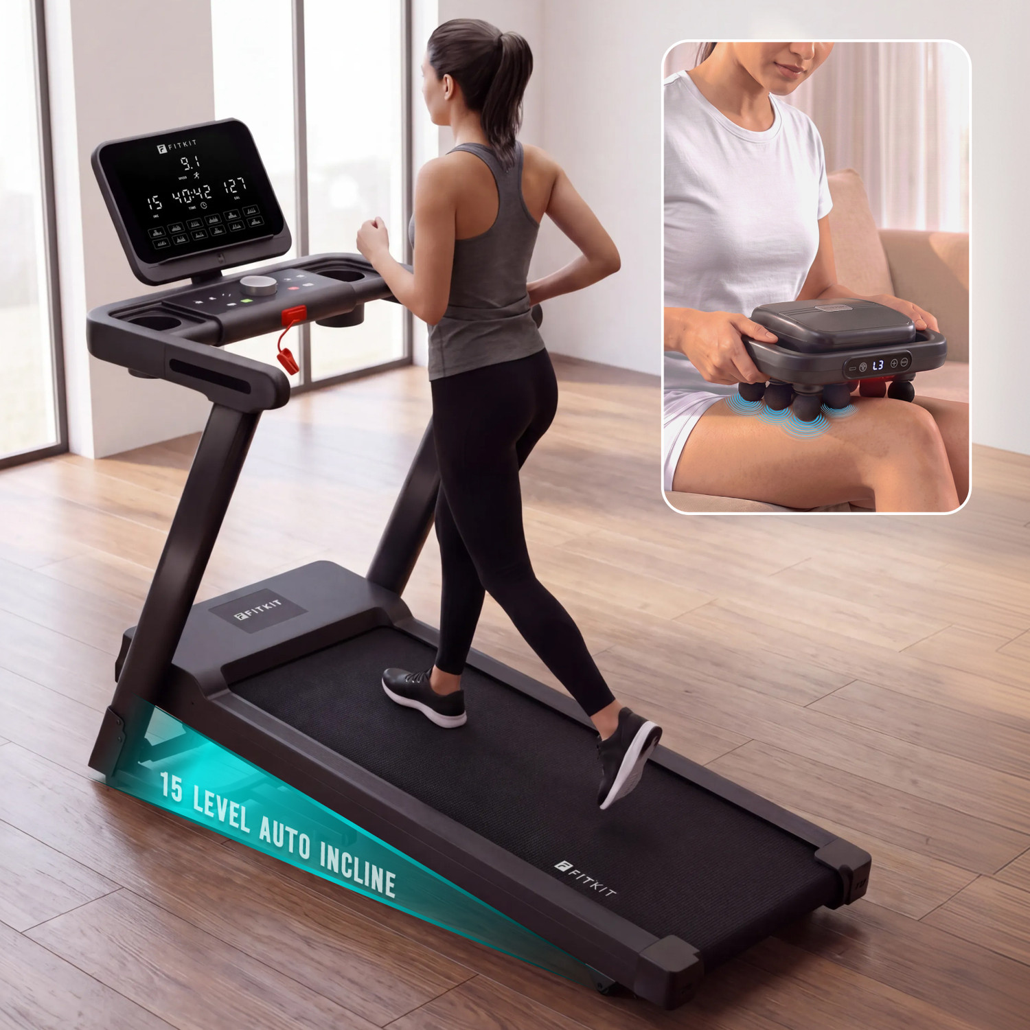 FITKIT Treadmill 150kg