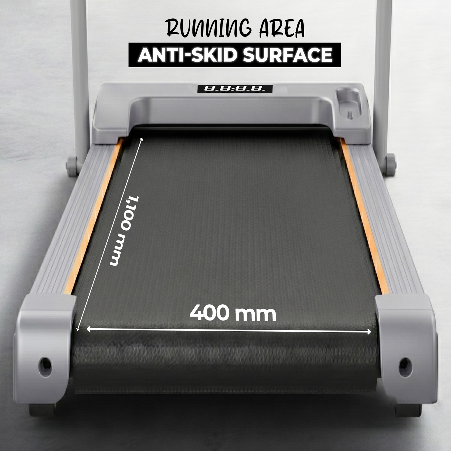 Image of Durafit91 Compact Walkpad 3HP Peak BLDC 120Kg User Weight 10km /h Speed with Remote Control Treadmill (Max Weight:120 kg)