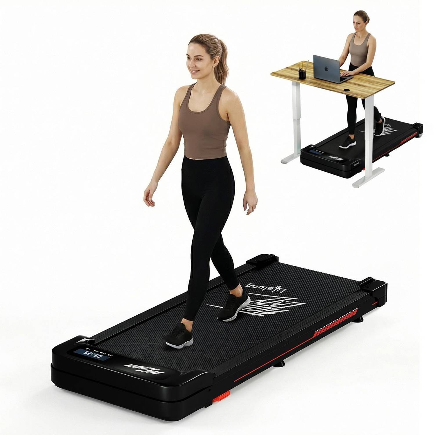 Lifelong Walking Pad Treadmill, 3 HP Motor, 2-Level Manual Incline at ₹7,999 (78% Off) – Flipkart