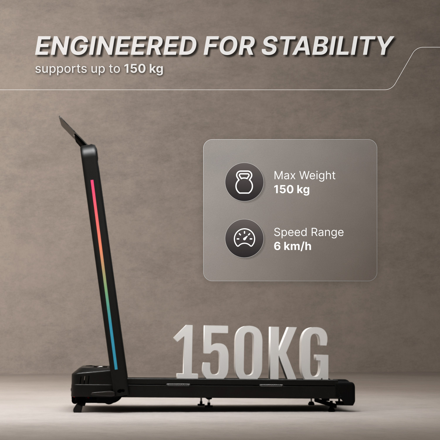 Image of Cult Vibe 3-in-1 Walking Pad Walk Jog & Vibration 4 HP BLDC Motor | 8 vibration modes Treadmill (Max Weight:150 kg)