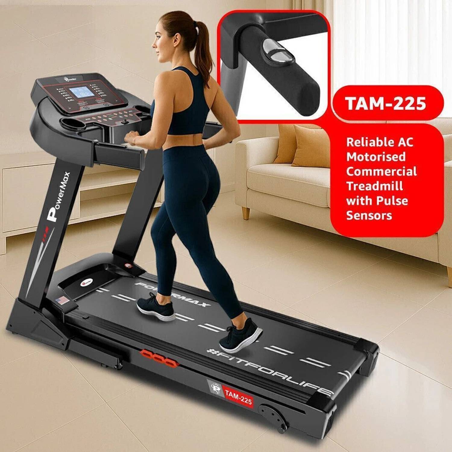 【非売品】SMI 営業トレーニングマニュアルセット Powermax Fitness TAM-225 (5HP Peak) with Speaker, Pulse Sensor