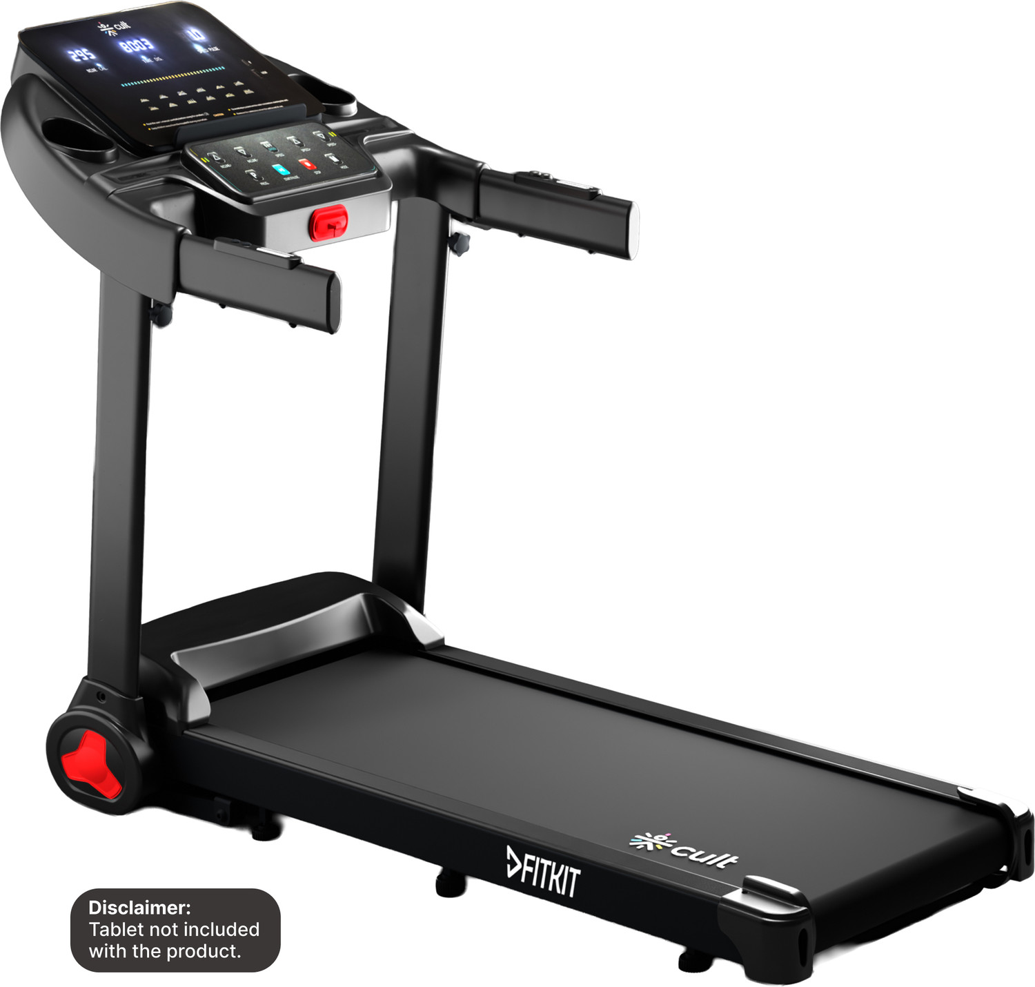 Image of FITKIT by Cult PowerRun96Auto BLDC Treadmill 5.5HP | Home Use Treadmill (Max Weight:120 kg)