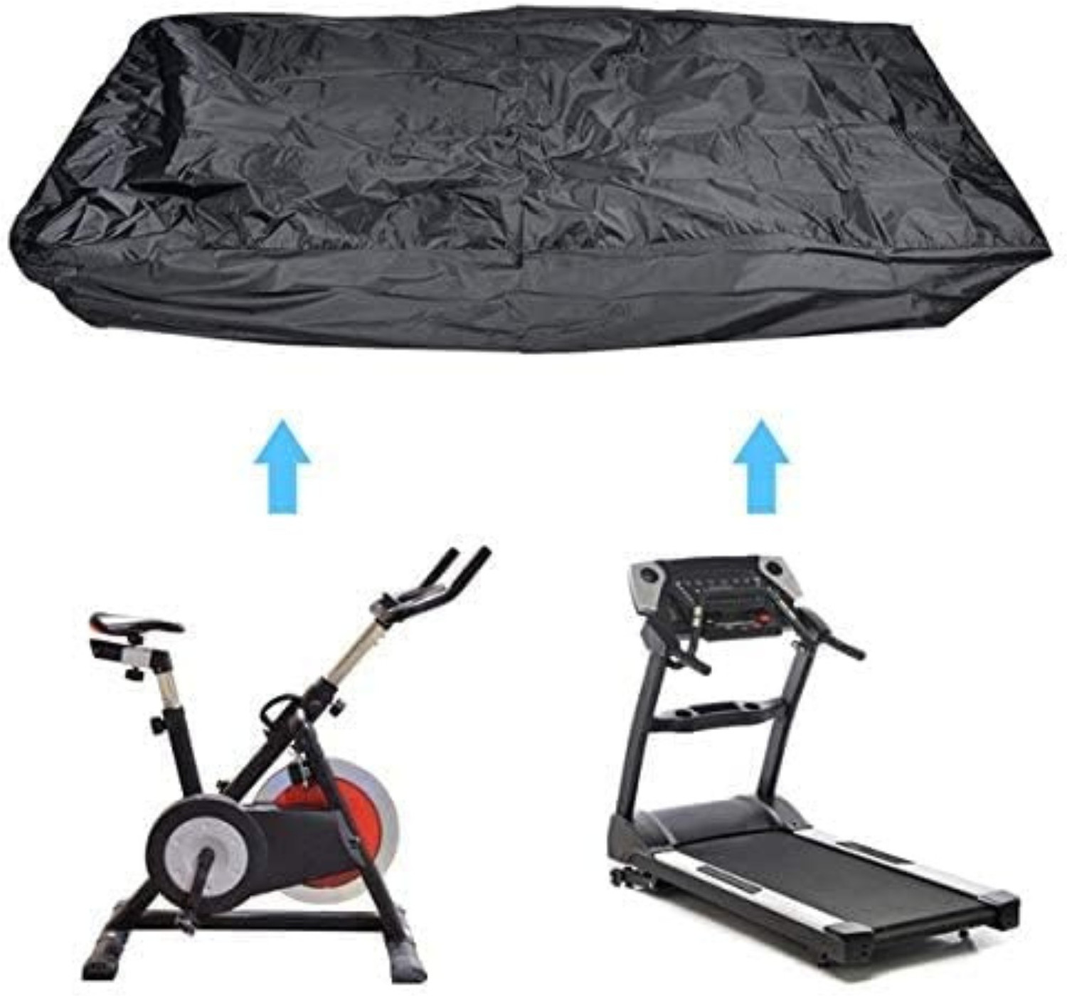 Image of Let's Play Treadmill Cover for Home Gym Use Foldable Cover - Suitable for All Treadmill (Max Weight:0 kg)