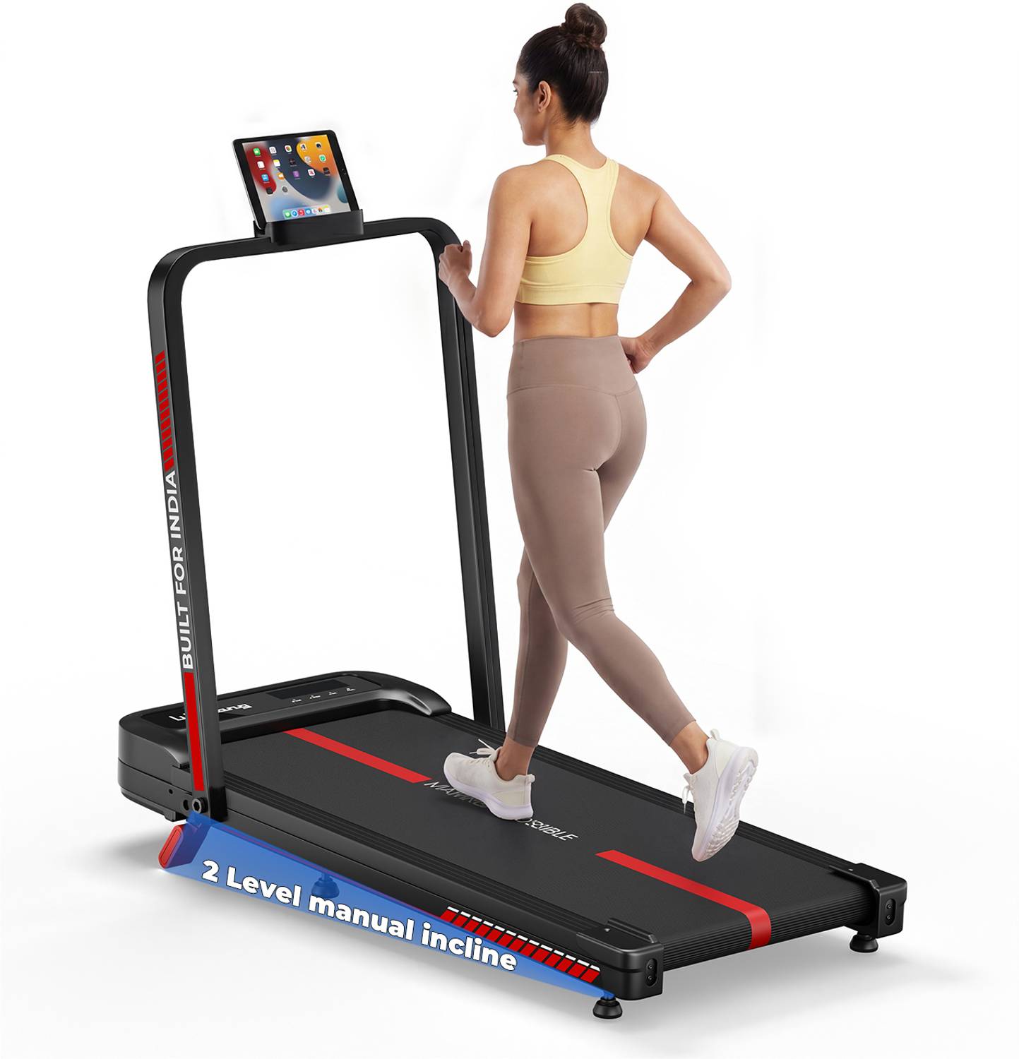 Lifelong 4 HP Motorized Treadmill - Image 1