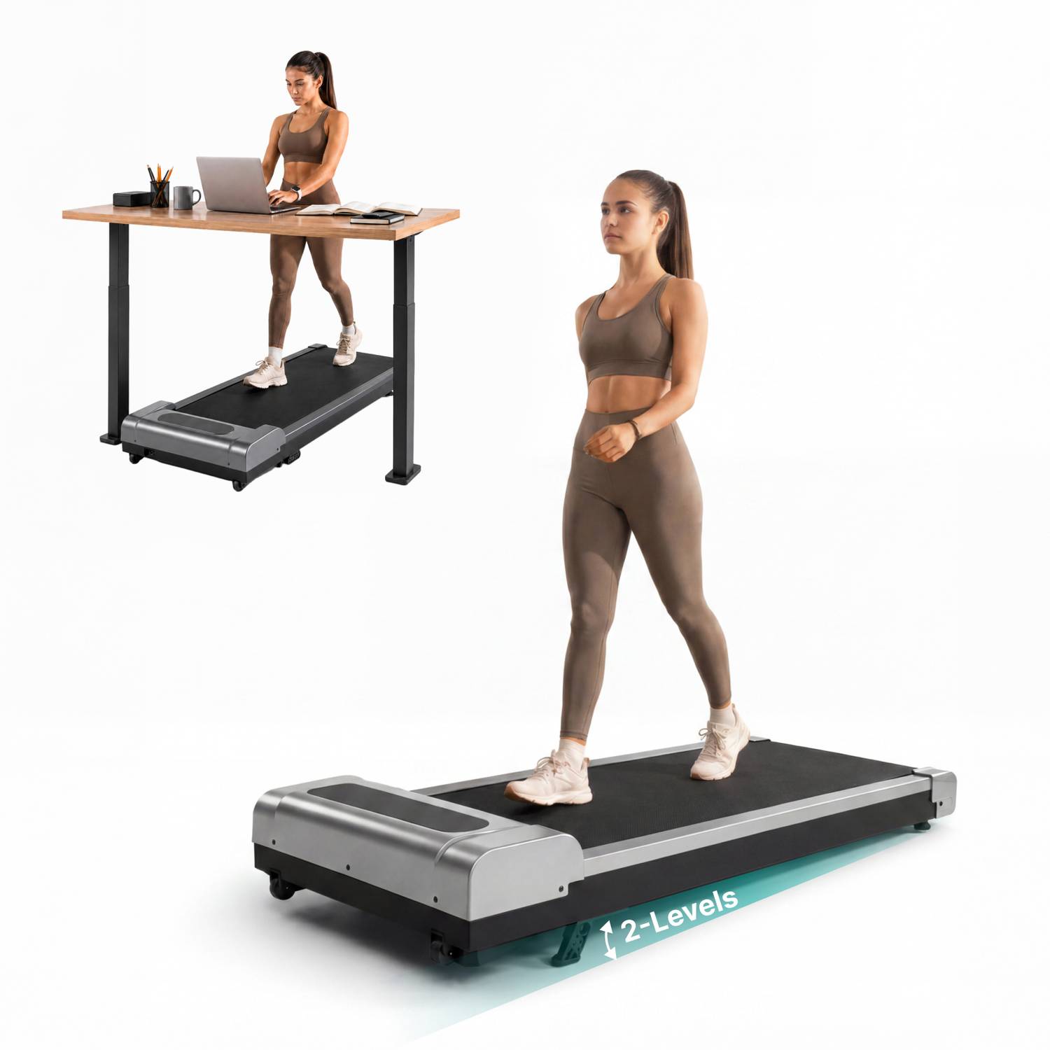 FITKIT by Cult Neo Walking Pad 3.5HP BLDC Motor 2 Level Incline