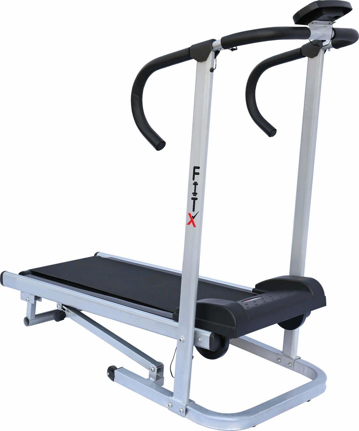Image of FitX J-1540 Manual Treadmill for home use walking and running Treadmill (Max Weight:100 kg)