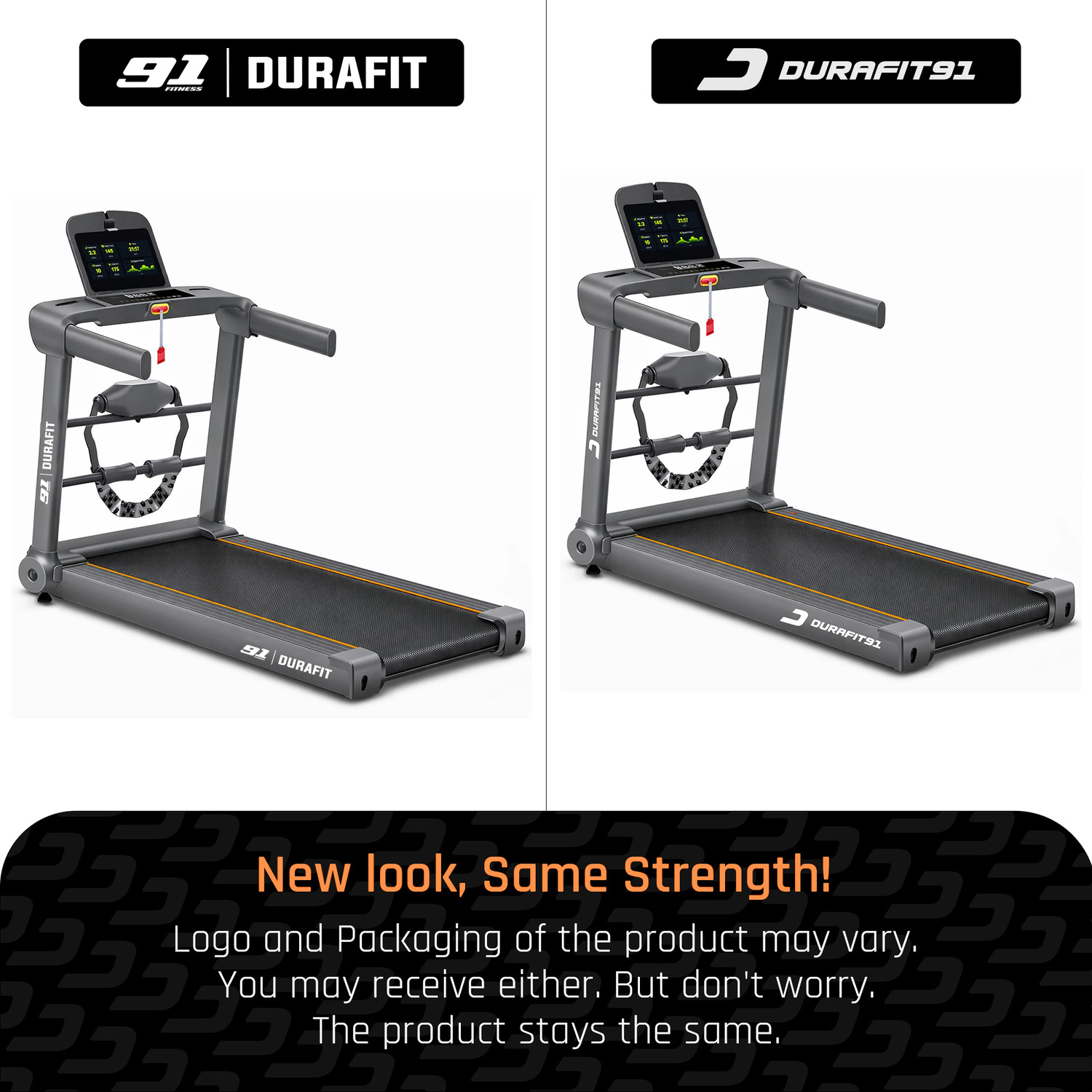 Image of Durafit91 Racer Multifunction 5 HP Peak BLDC | 120 Kg User Weight| 16 Km /Hr Max Speed Treadmill (Max Weight:120 kg)