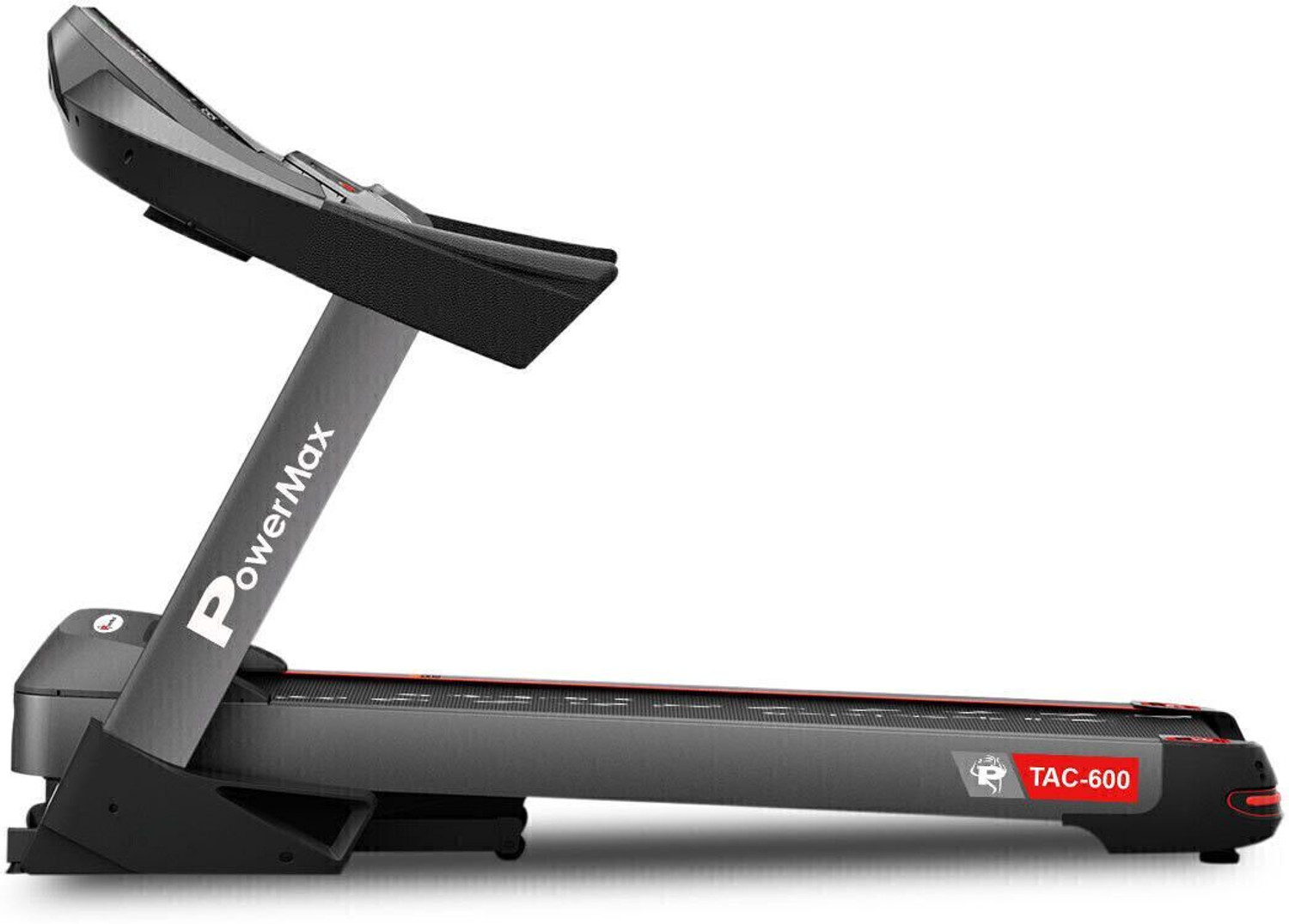 Image of Powermax Fitness TAC-600 (6HP AC Motor) Semi-Commercial Motorized Foldable Home Gym Treadmill (Max Weight:150 kg)