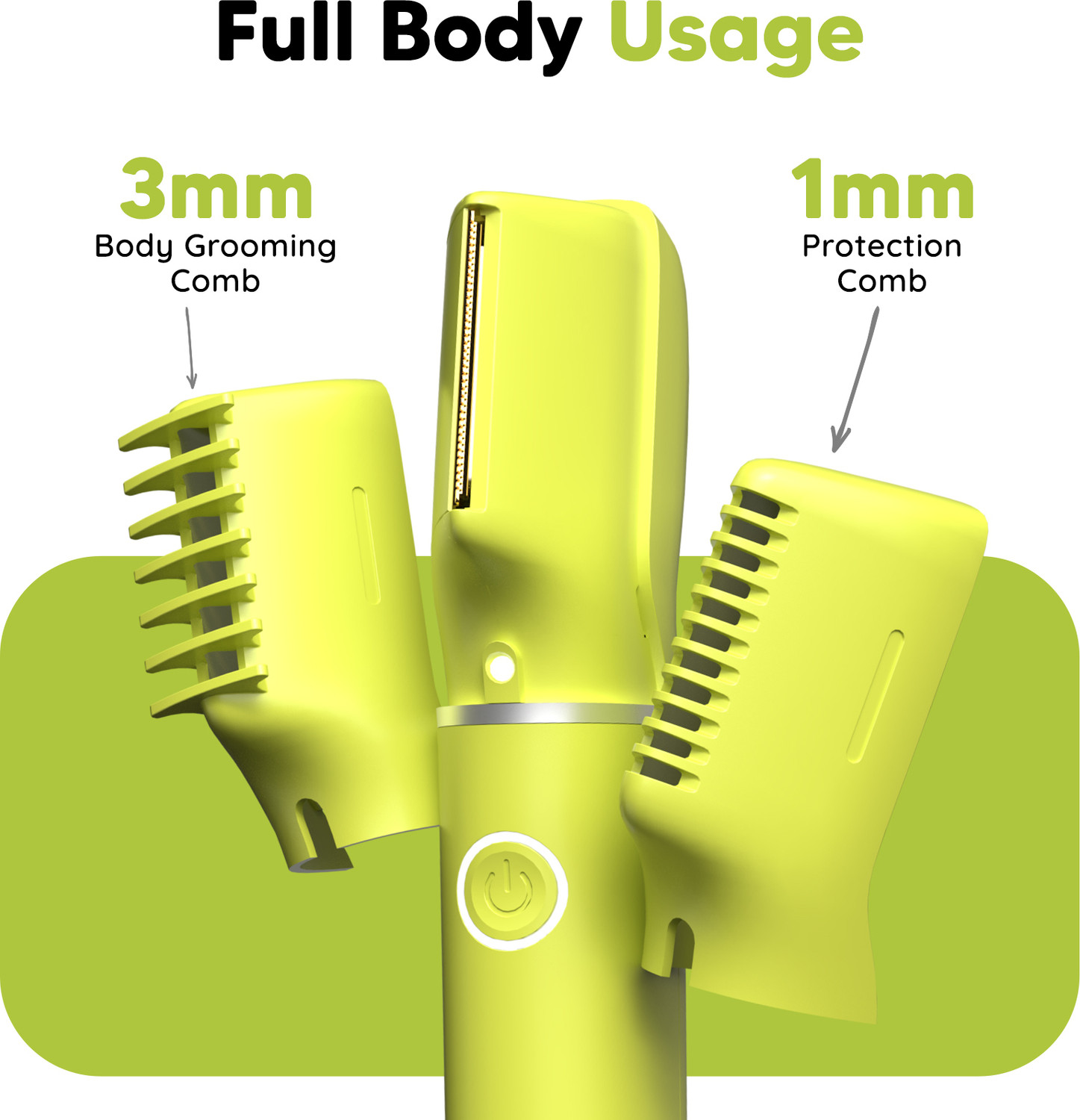 Image of LetsShave Balls trimmer for Men with Balls Mist, SkinSafe 'R' Blades Fully Waterproof Trimmer 90 min Runtime 3 Length Settings