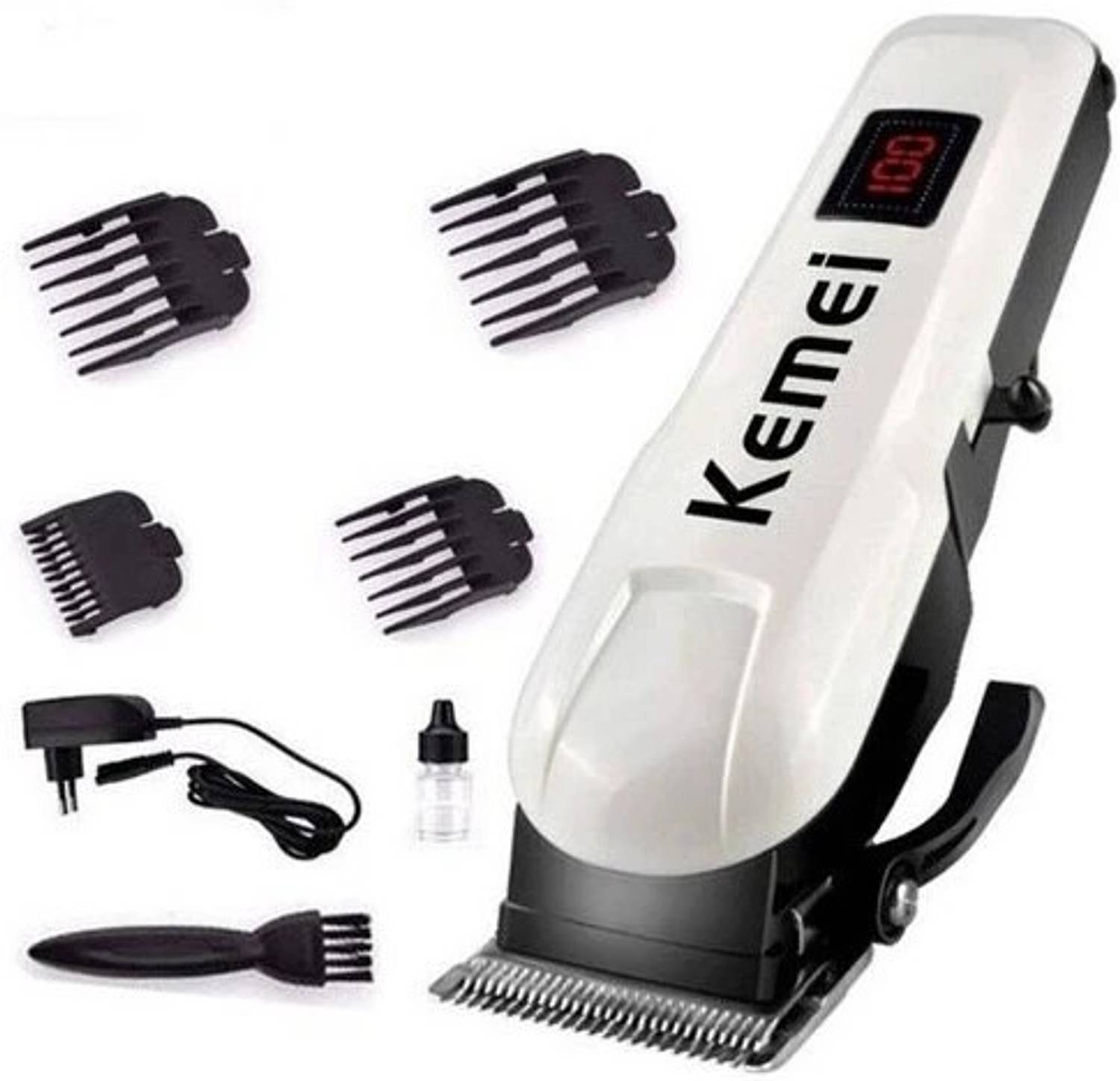 Kemei KM-809 Trimmer 120 min Runtime 4 Length Settings