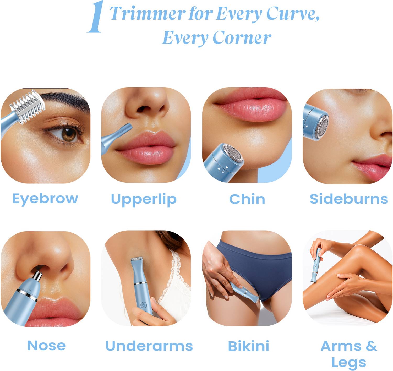 URBANYOG 7-in-1 Women Trimmer - Image 4