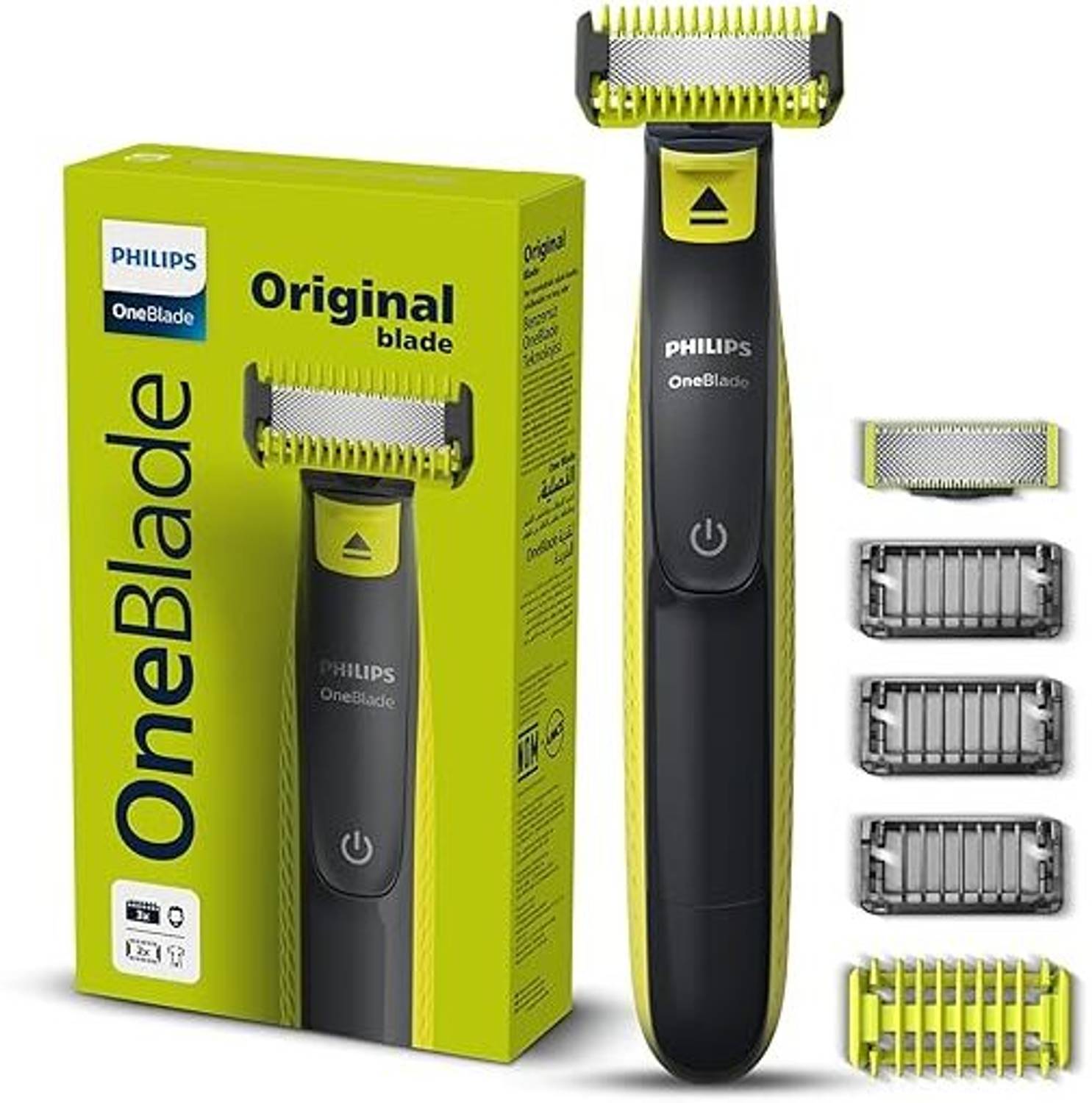 PHILIPS QP2824/10 Trimmer 45 min  Runtime 3 Length Settings