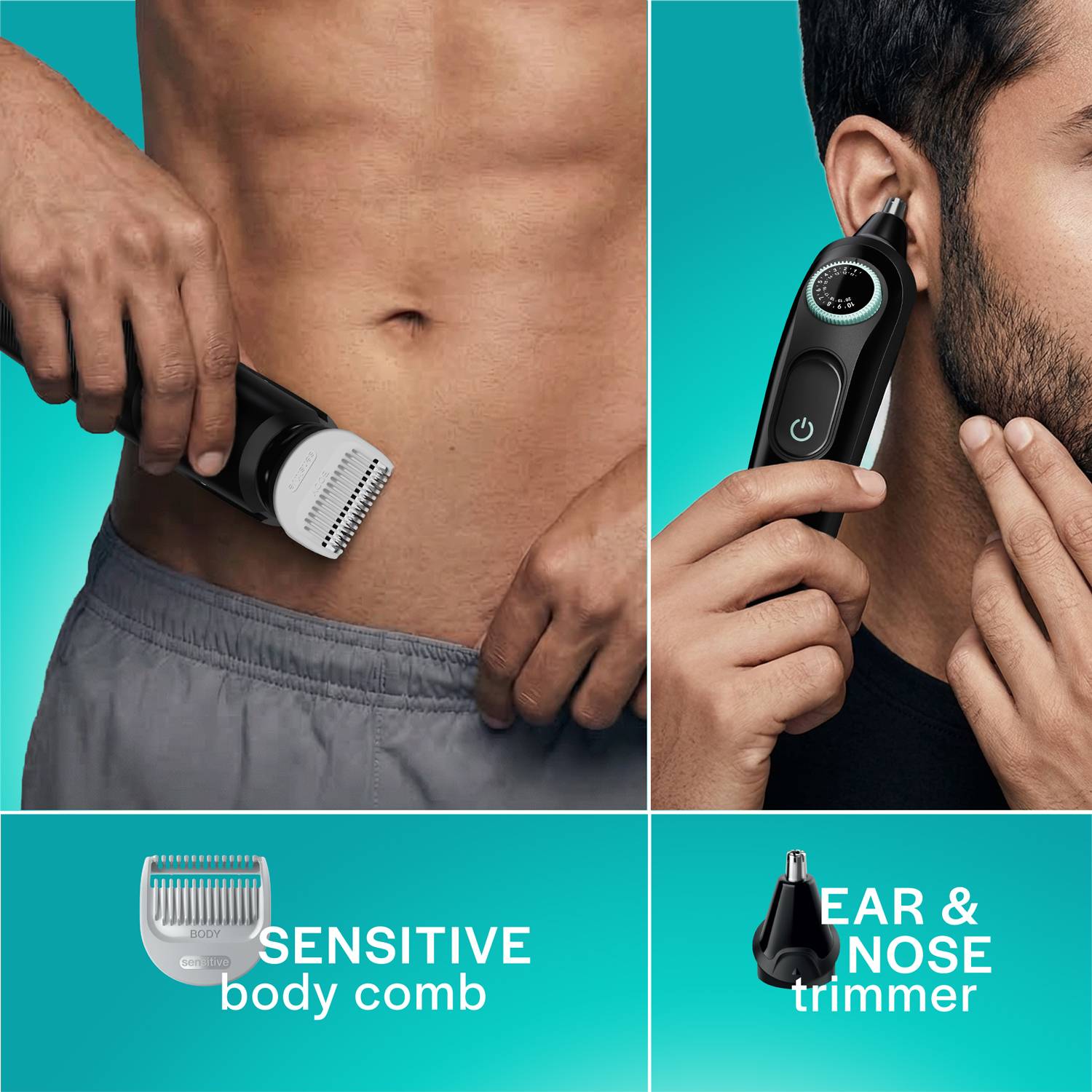 Gillette AIO3 Trimmer 50 min Runtime 40 Lengths - Image 3