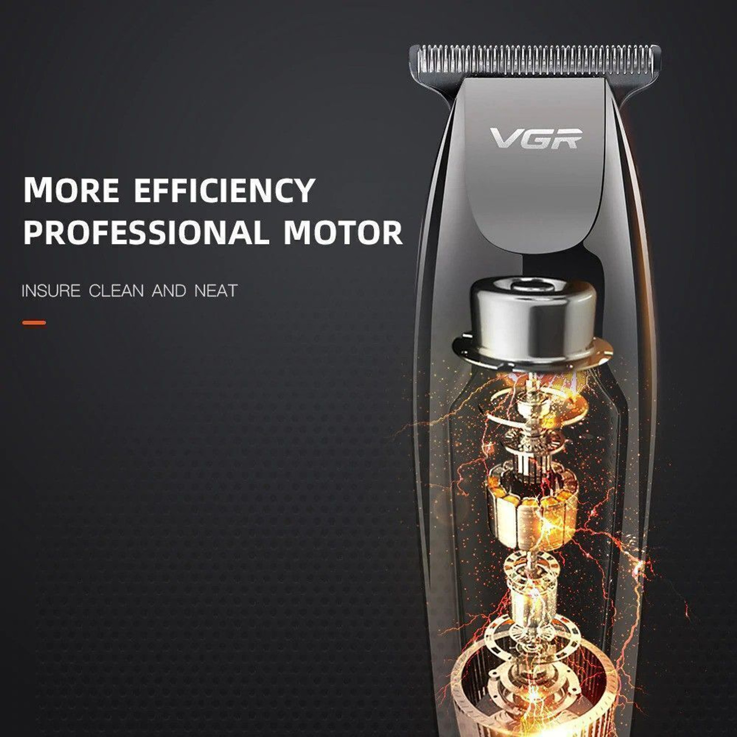 Image of VGR V-030 Professional Hair Clipper Trimmer 120 min Runtime 5 Length Settings