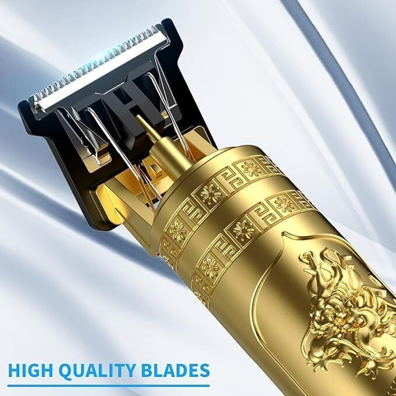 Image of BDMart Metal Vintage-T9 Hair Cutting Machine Shaver Best Barber Hair Clipper Trimmer 60 min Runtime 0 Length Settings