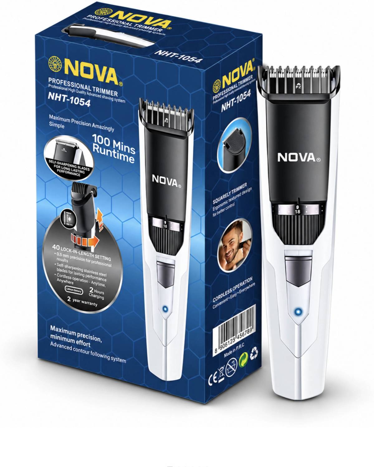 NOVA NHT 1054 Trimmer 100 min Runtime 40 Lengths - Image 1
