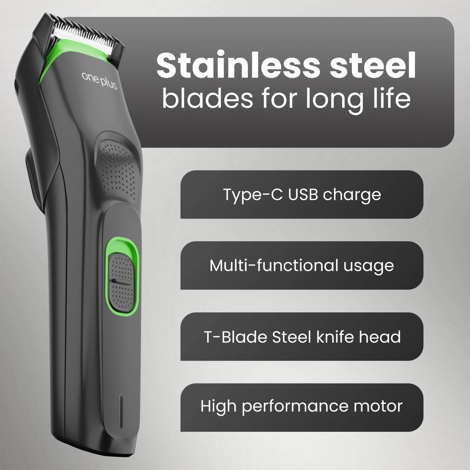 One Plus OP 11 Cordless Hair Trimmer - Image 4