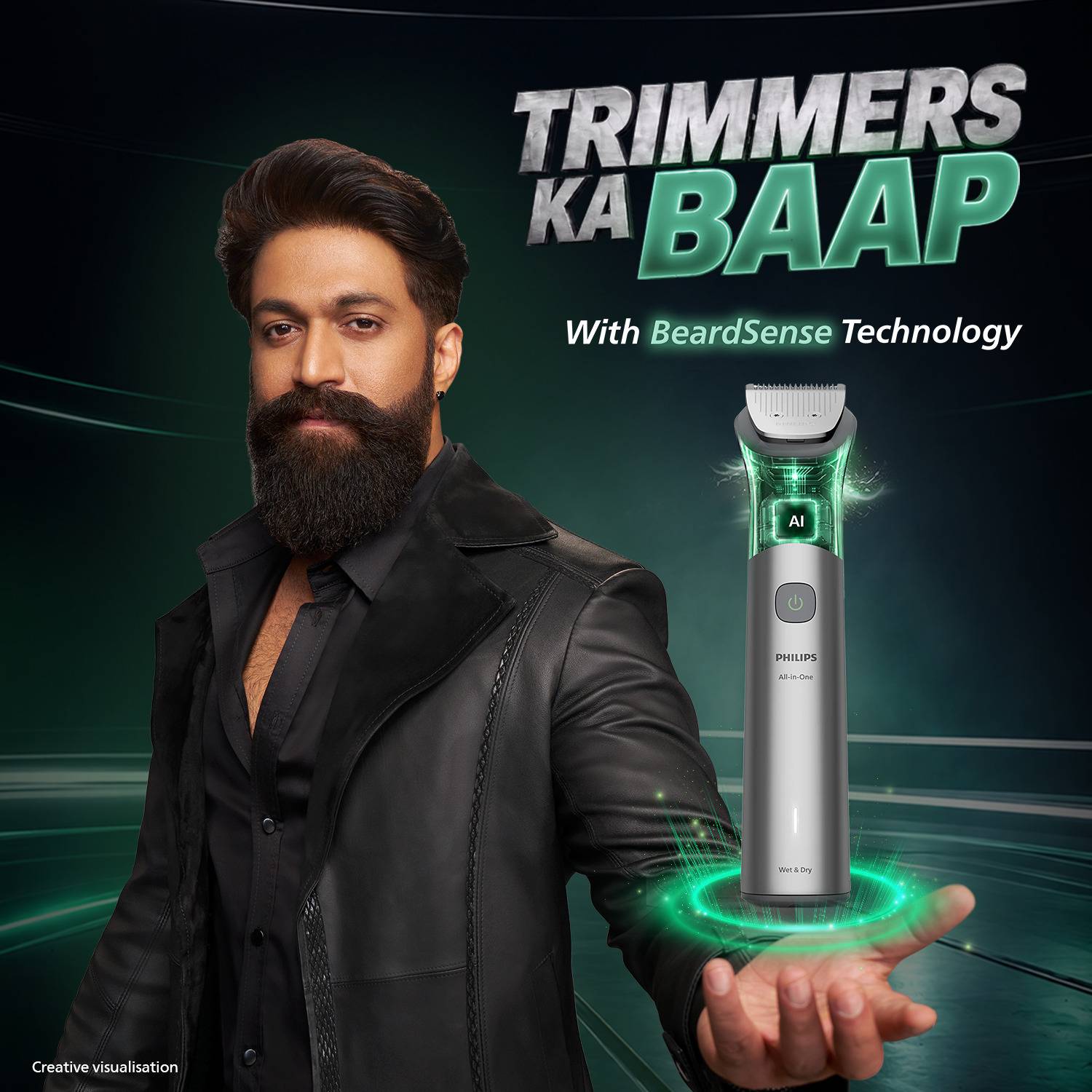 Philips MG5932/15 Waterproof Trimmer 120 min Runtime - Image 3