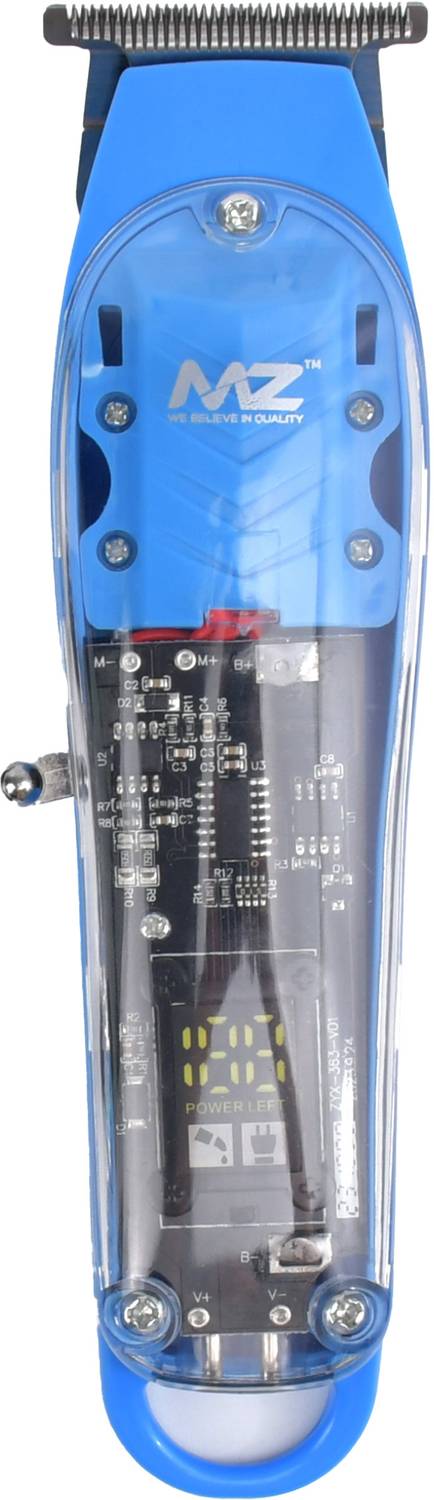 MZ M853T (PROFESSIONAL HAIR TRIMMER )Transparent Graffiti Blade