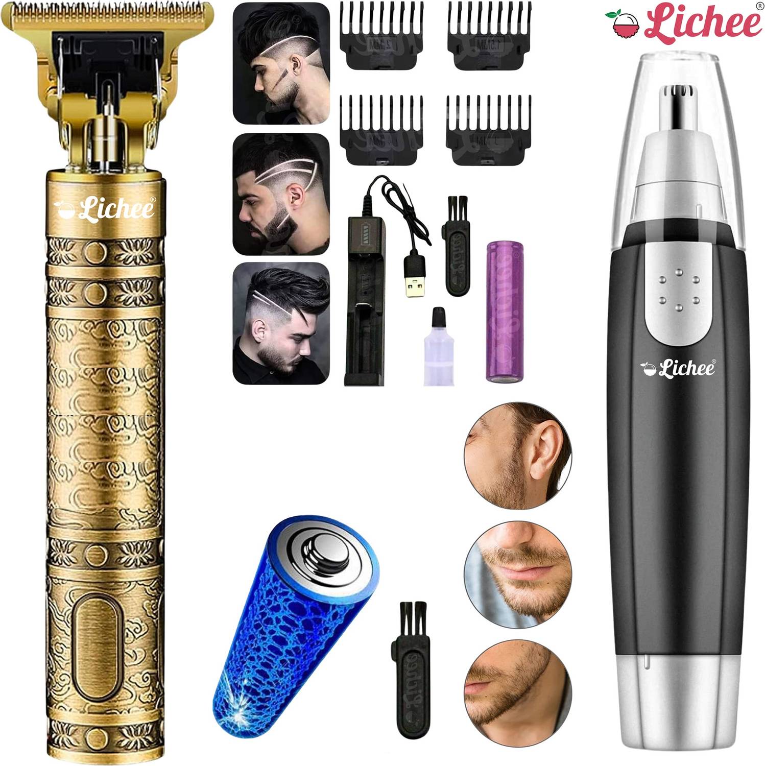 LICHEE Beard Trimmer for Men with Nose Trimmer - Image 1
